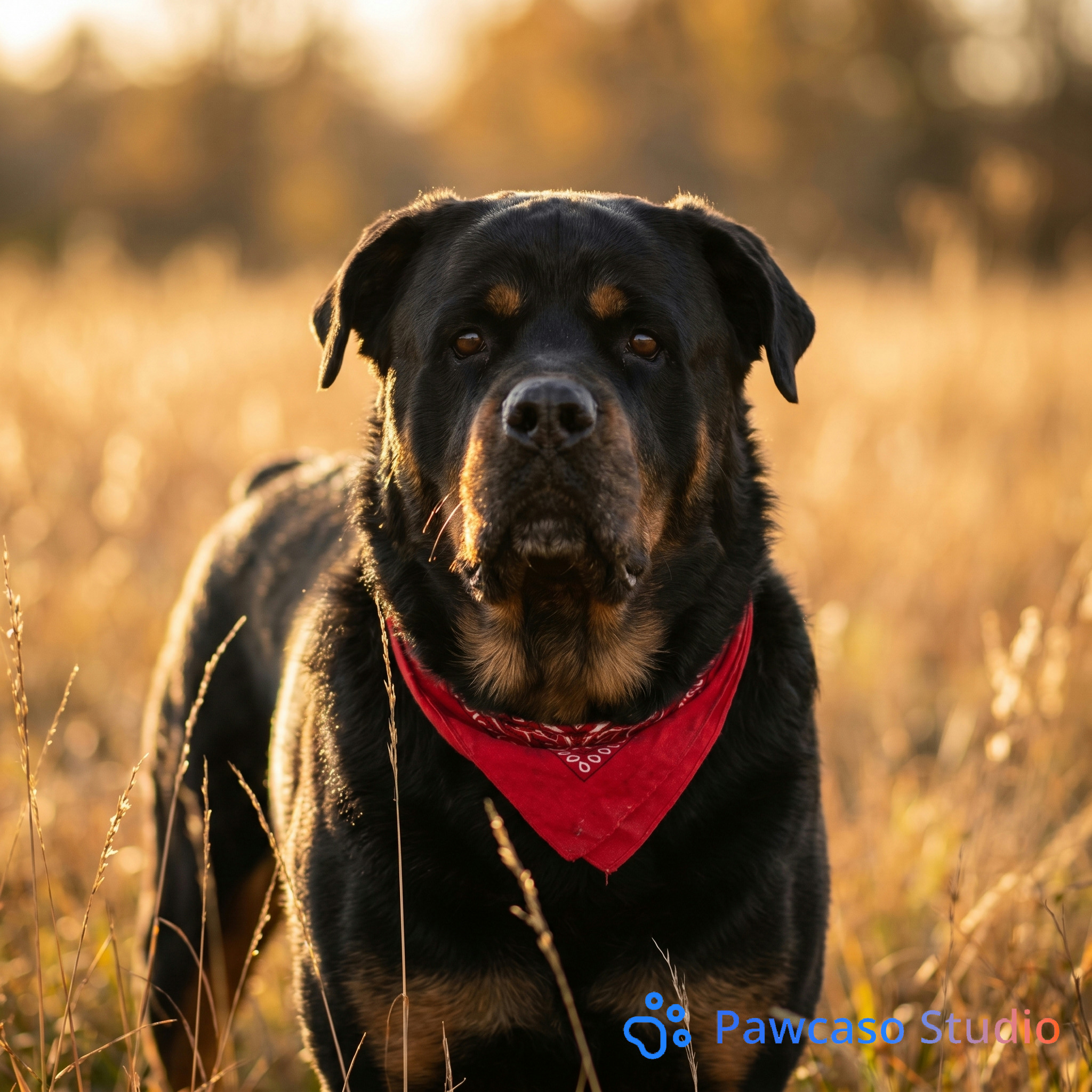 Miko's Golden Hour Field portrait
