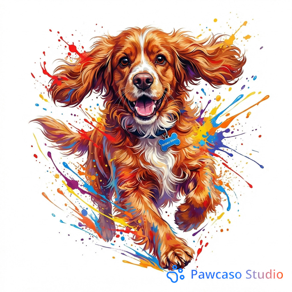 Sammy's Splash Art portrait