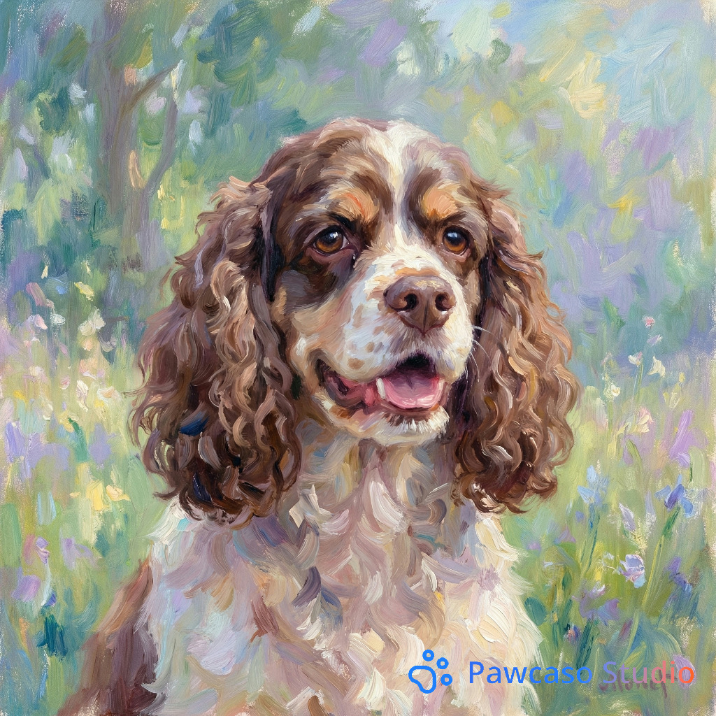 Max's Monet portrait