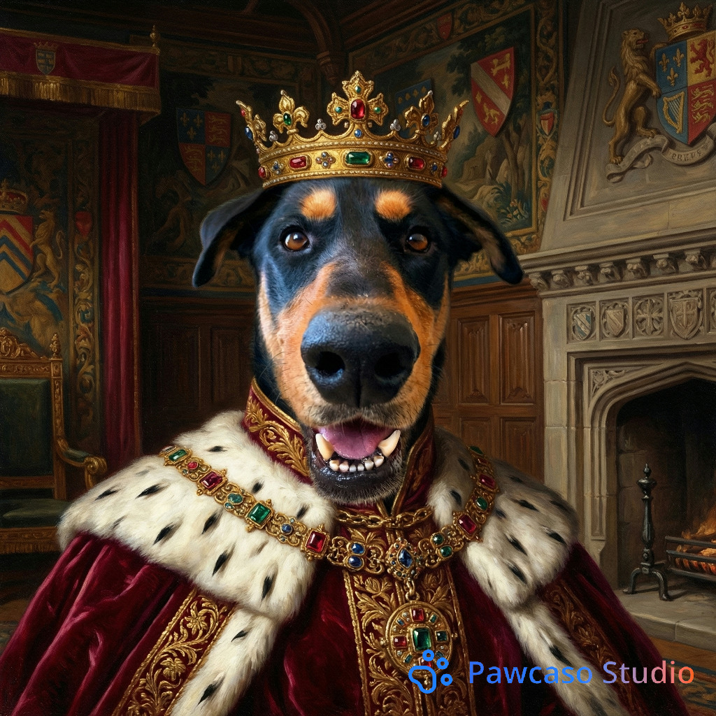 Leo's Royal portrait