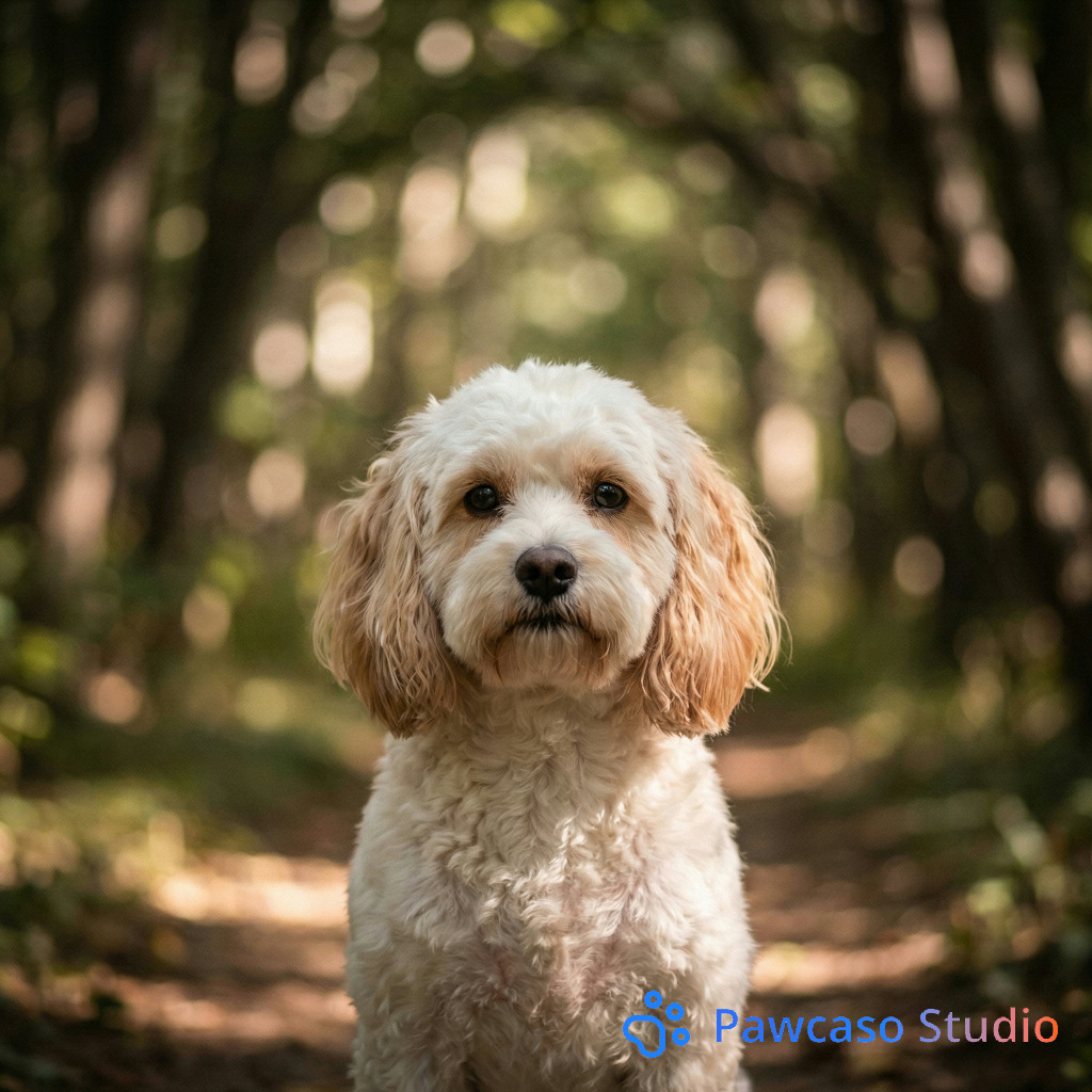 C&H's Forest Bokeh portrait
