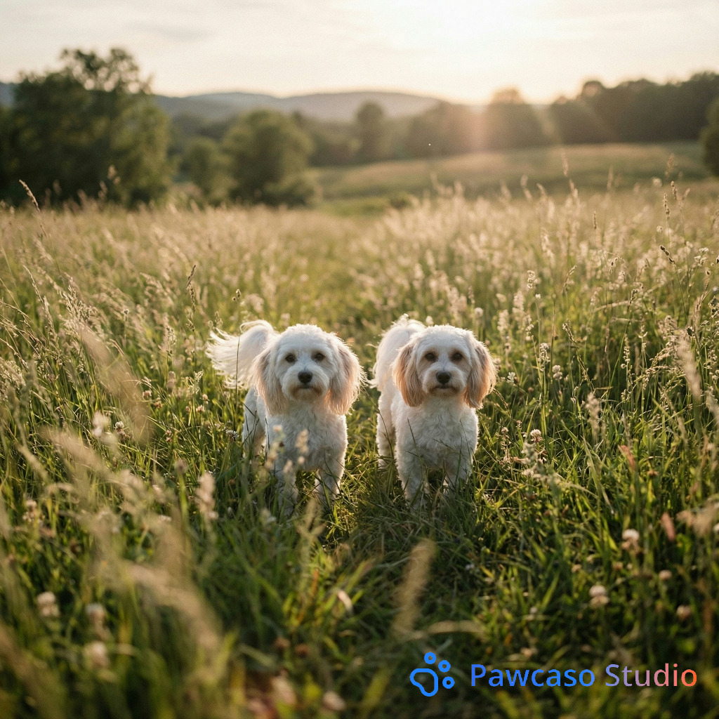 Charlie & Harry's Meadow portrait