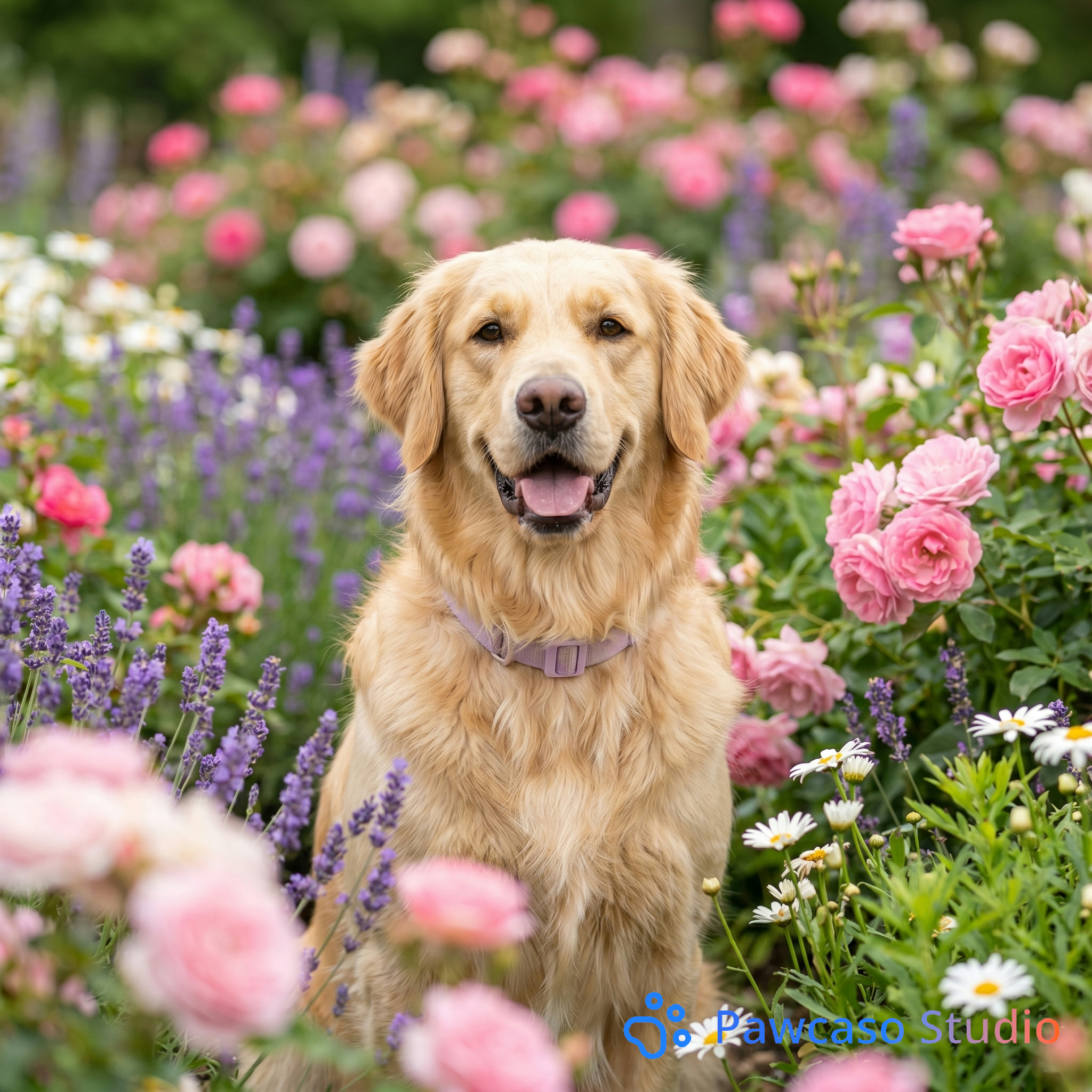 Greta's Flower Garden portrait