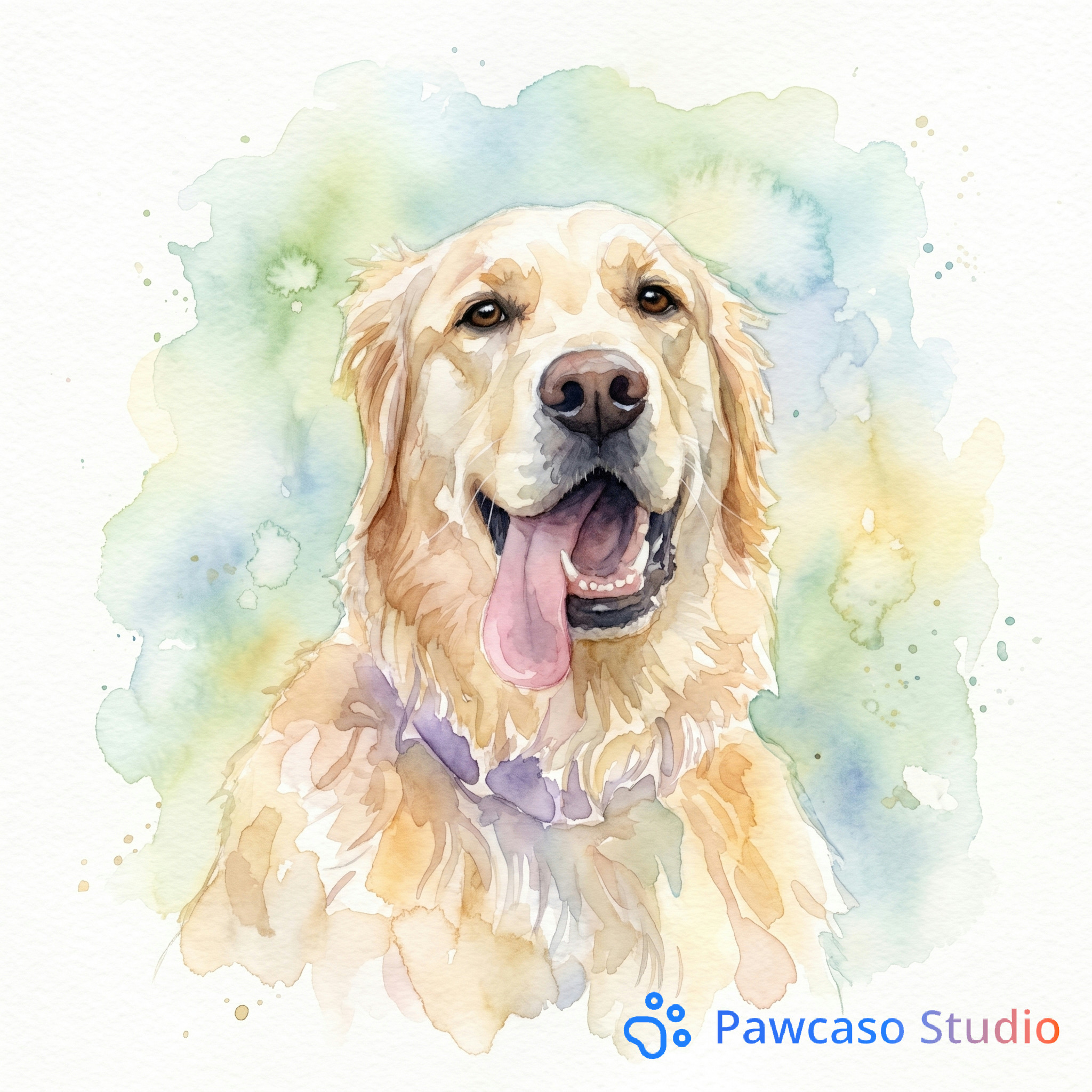 Greta's Watercolor portrait