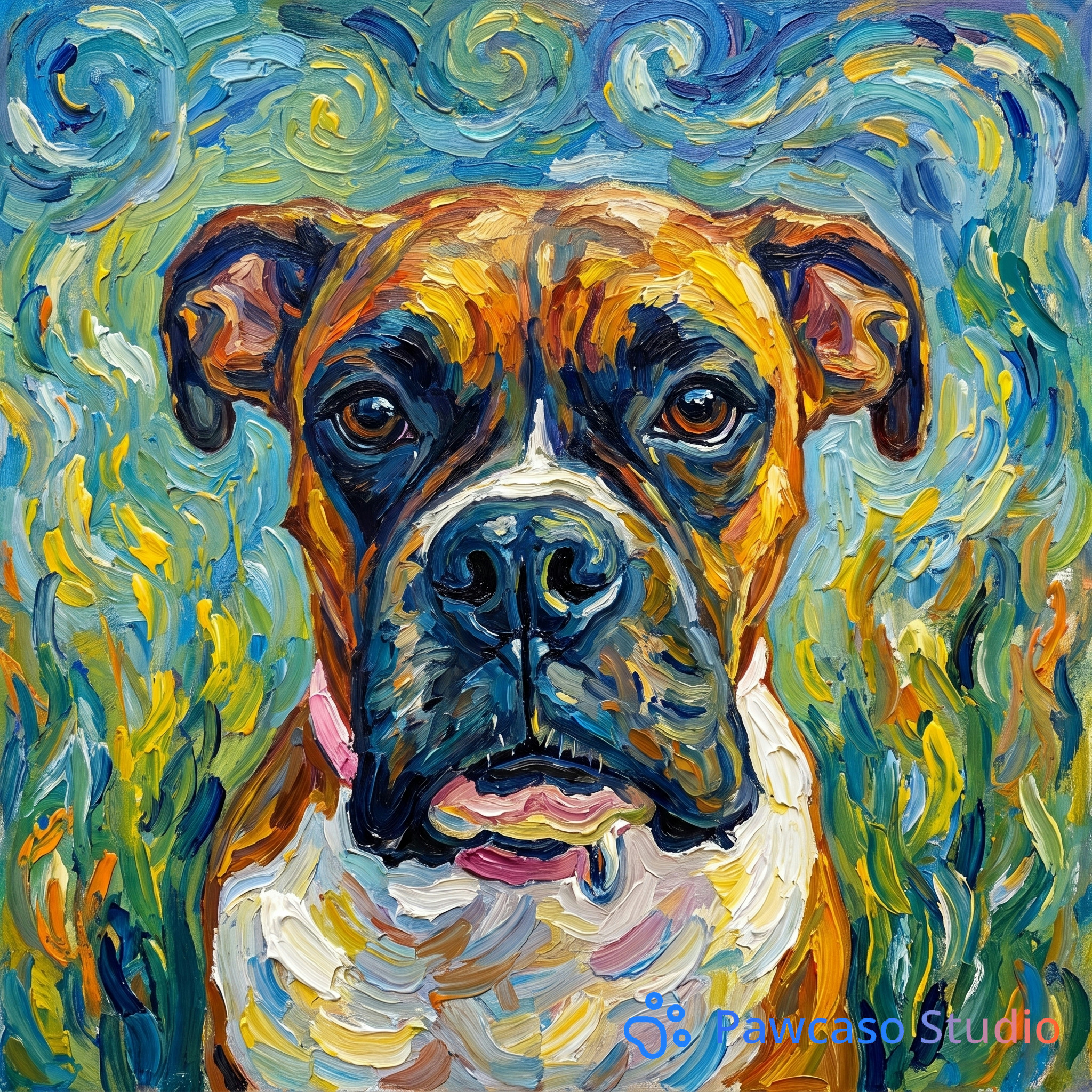 Honey's Van Gogh portrait