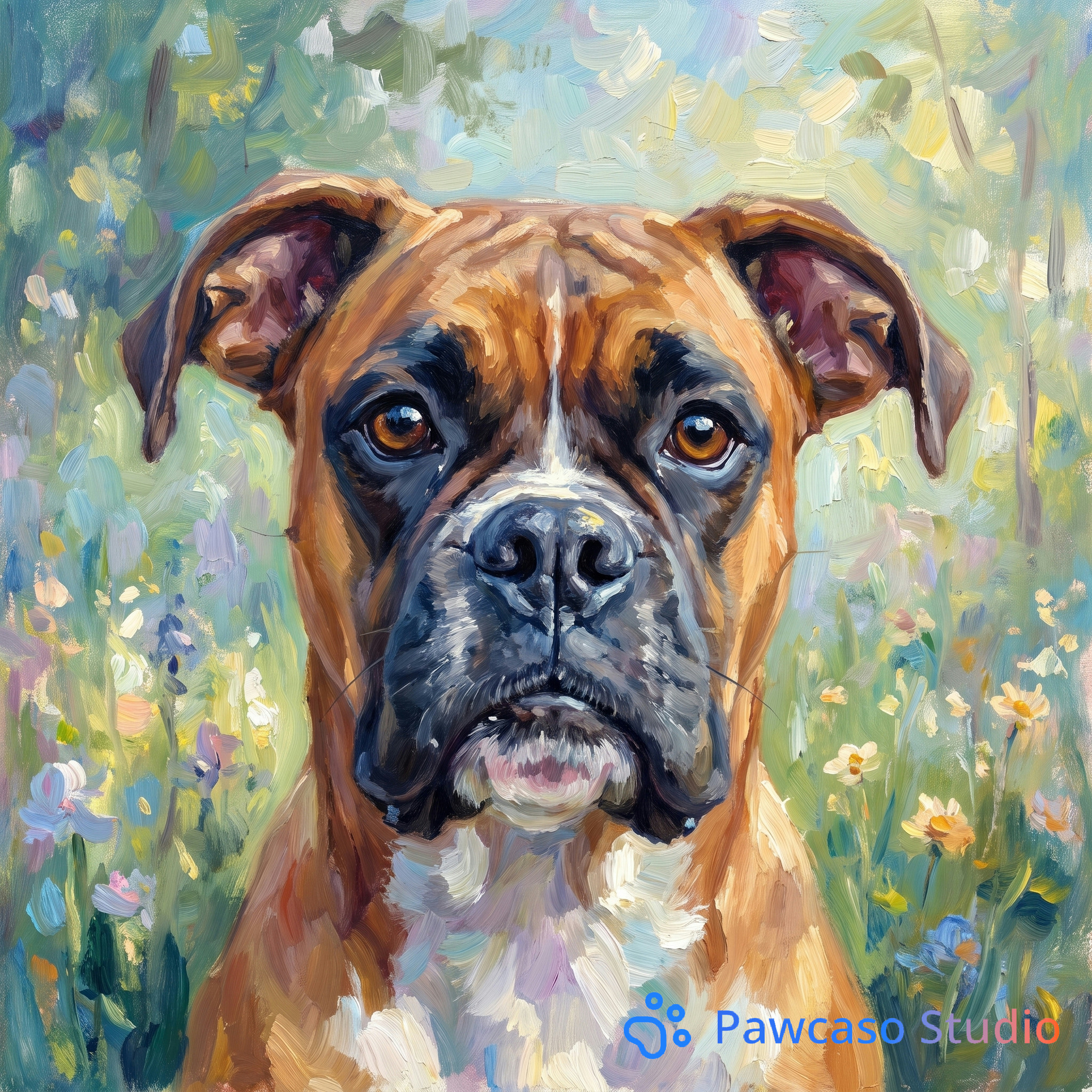 Honey's Monet portrait