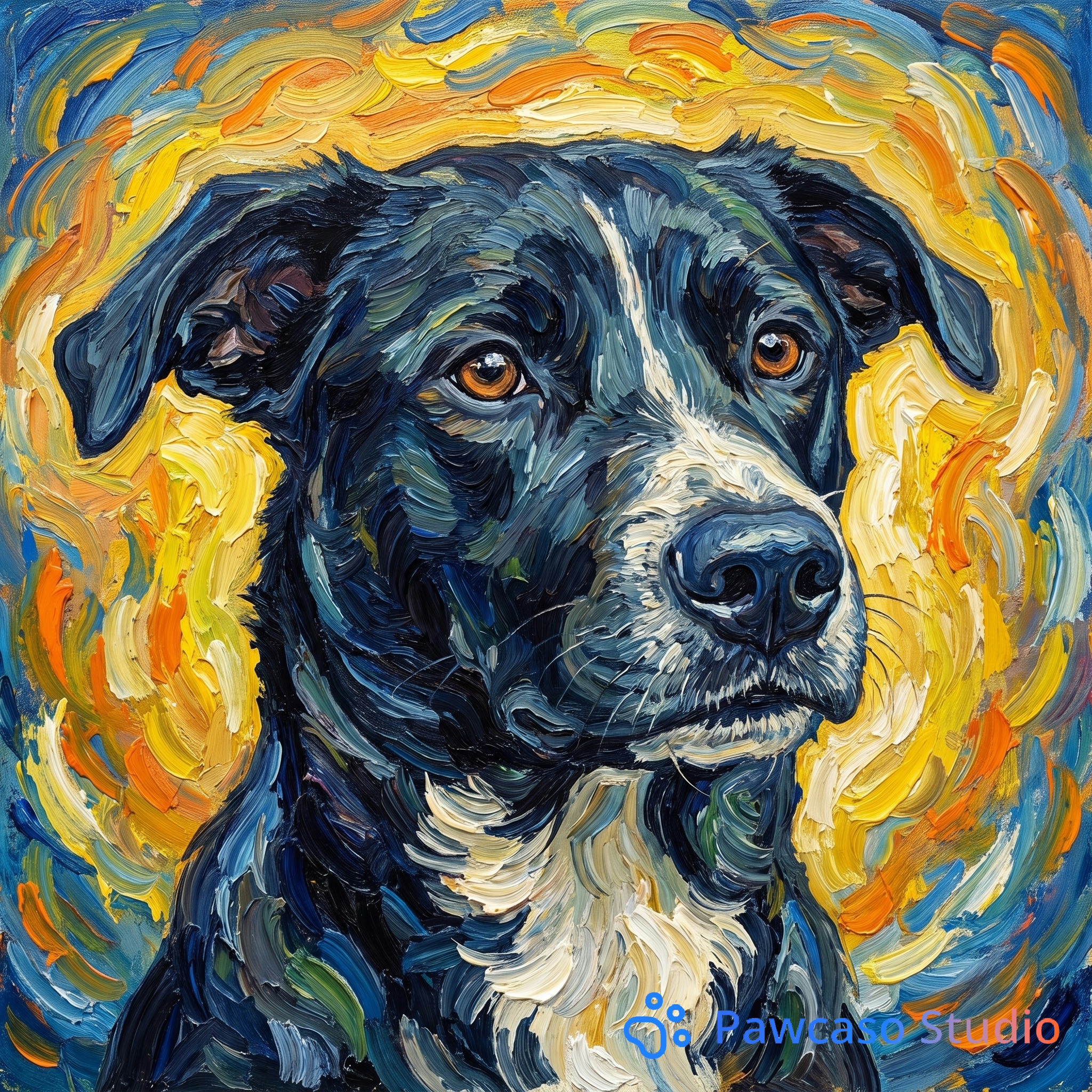 Krrsantan's Van Gogh portrait