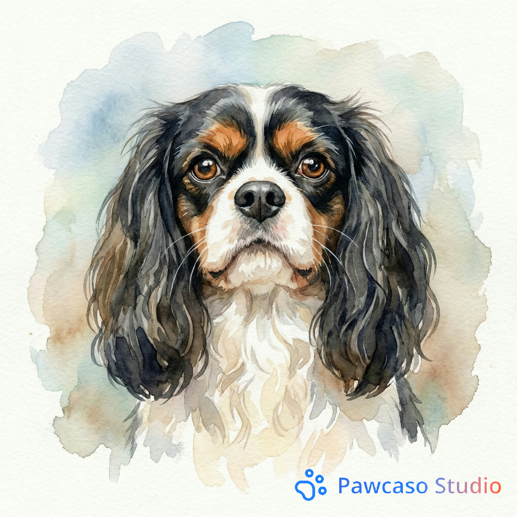 Osler's Watercolor portrait