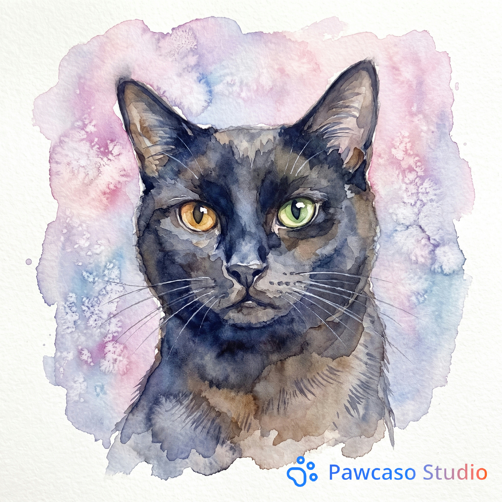 Willow's Watercolor portrait