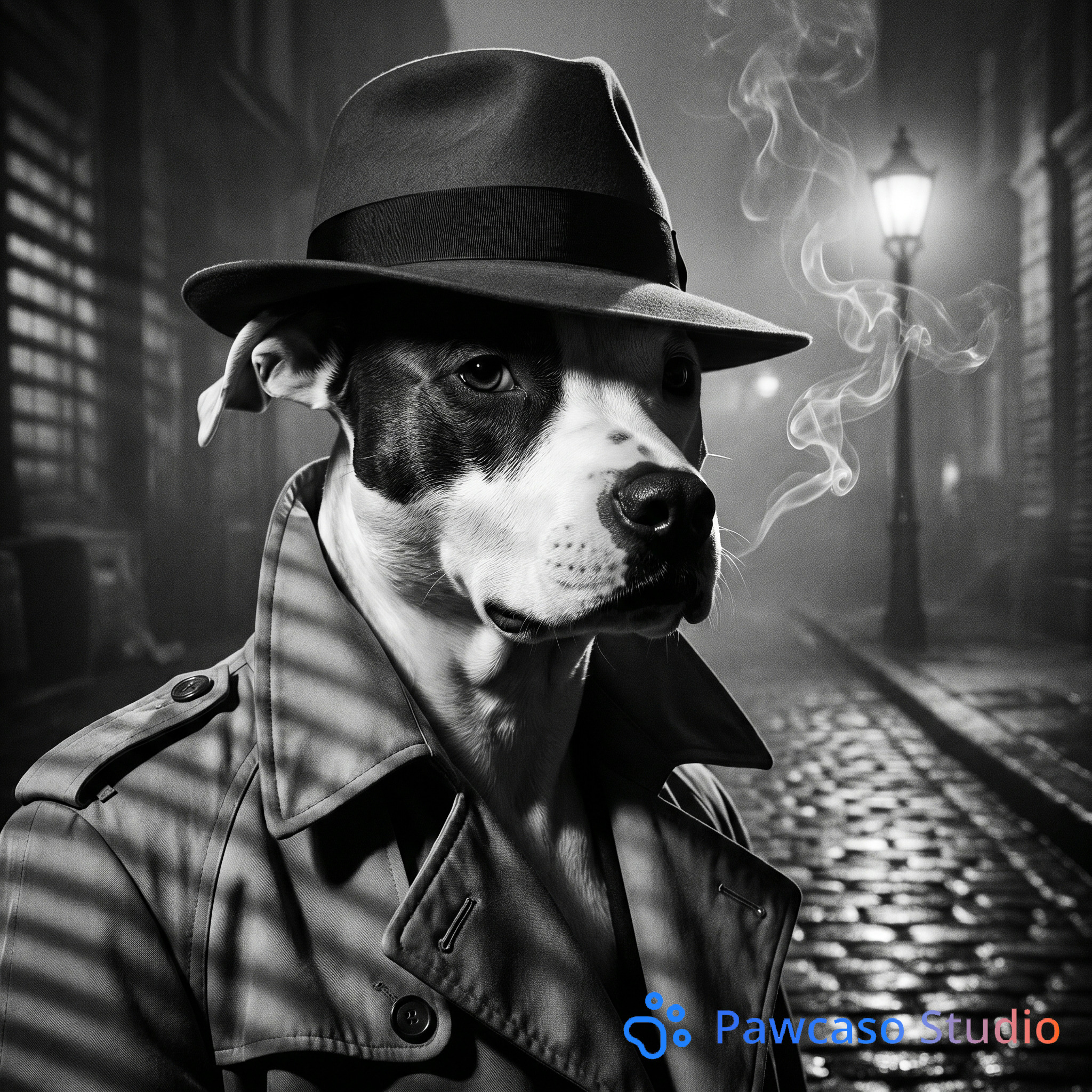 Astro Tony's Film Noir Detective portrait