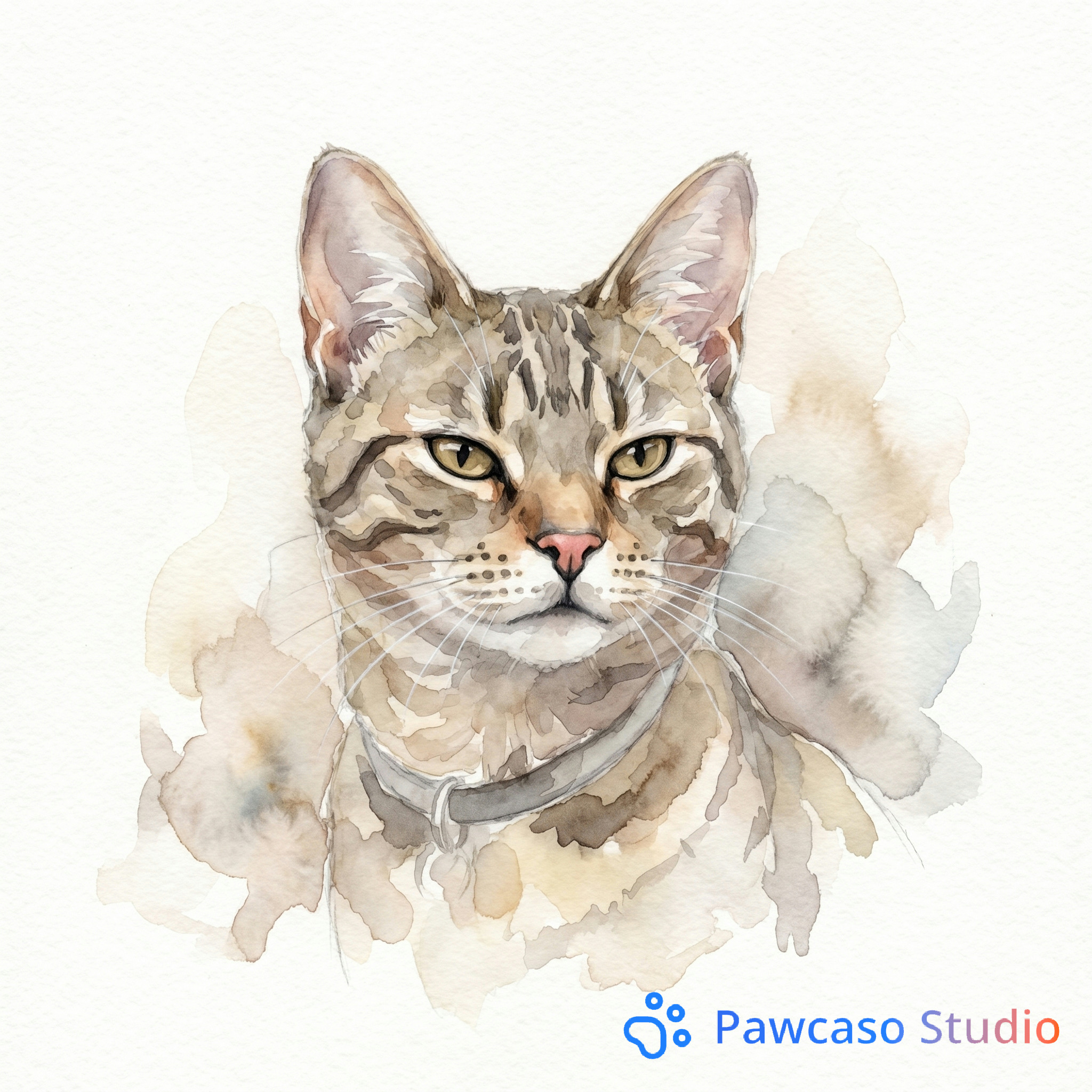 Twiggy's Watercolor portrait