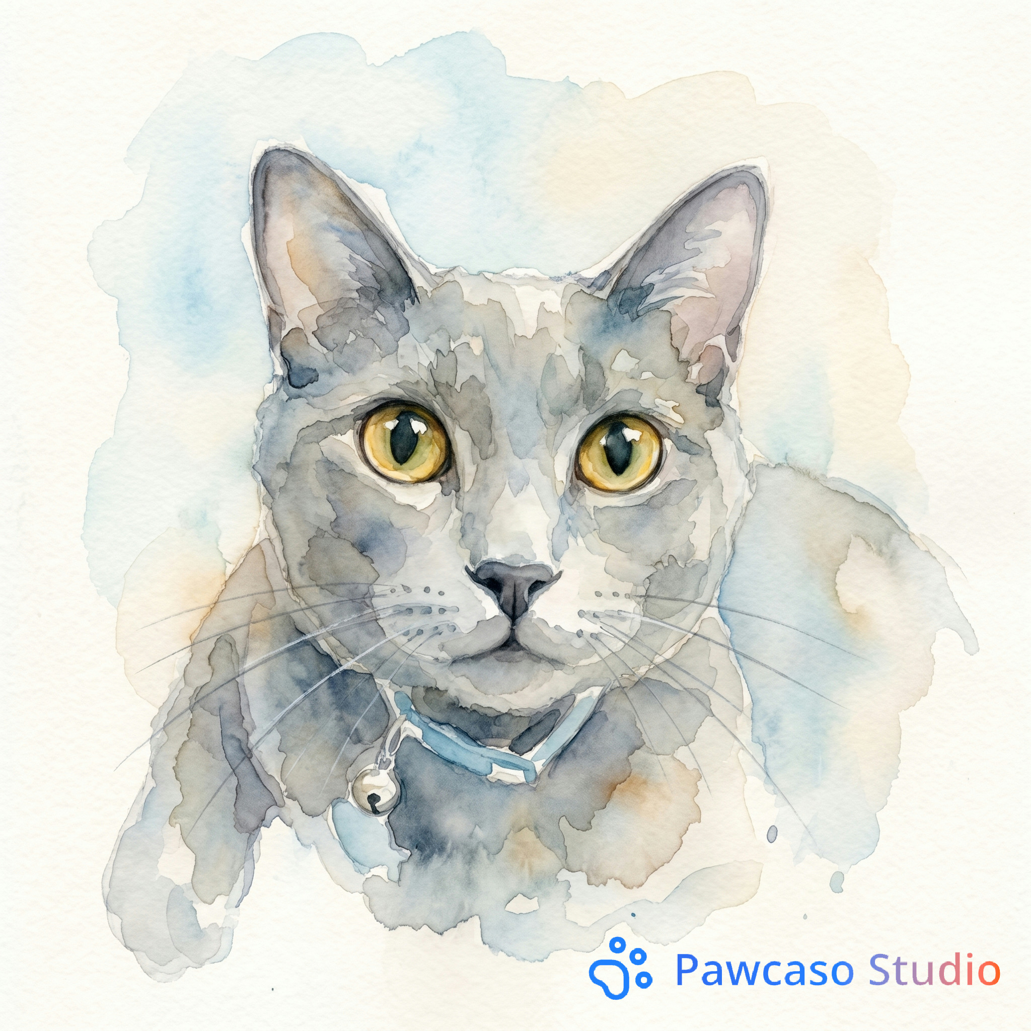 Archer's Watercolor portrait