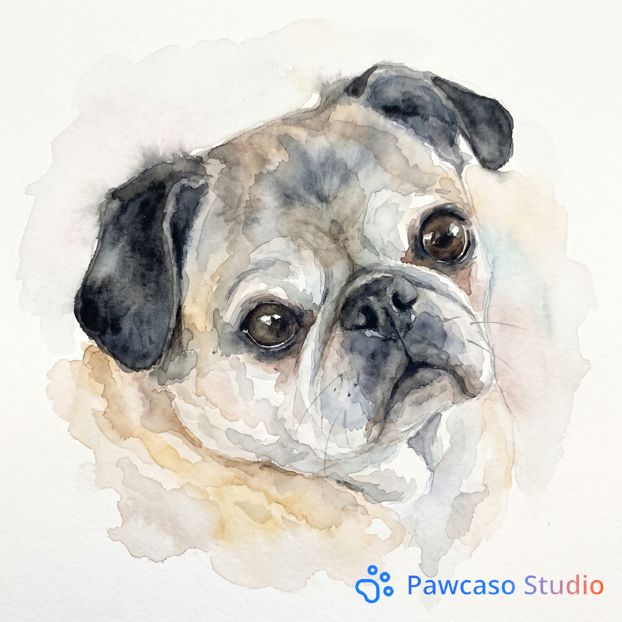 Tobie's Watercolor portrait