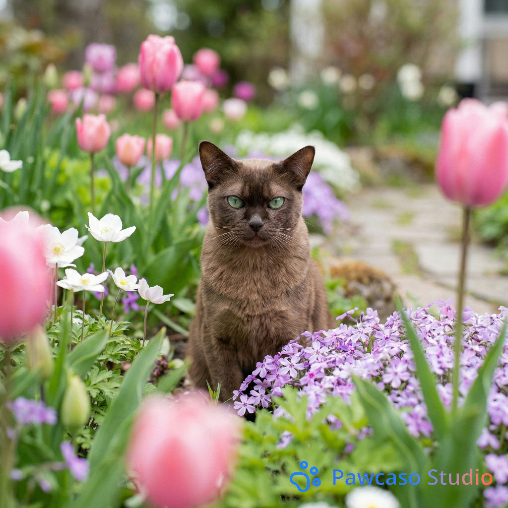 Usia's Flower Garden portrait