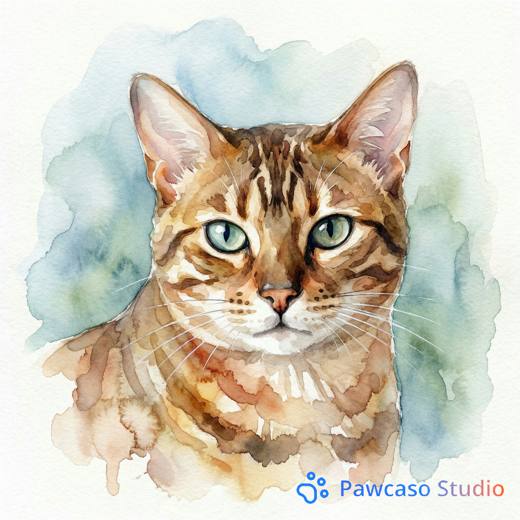 Raeni's Watercolor portrait