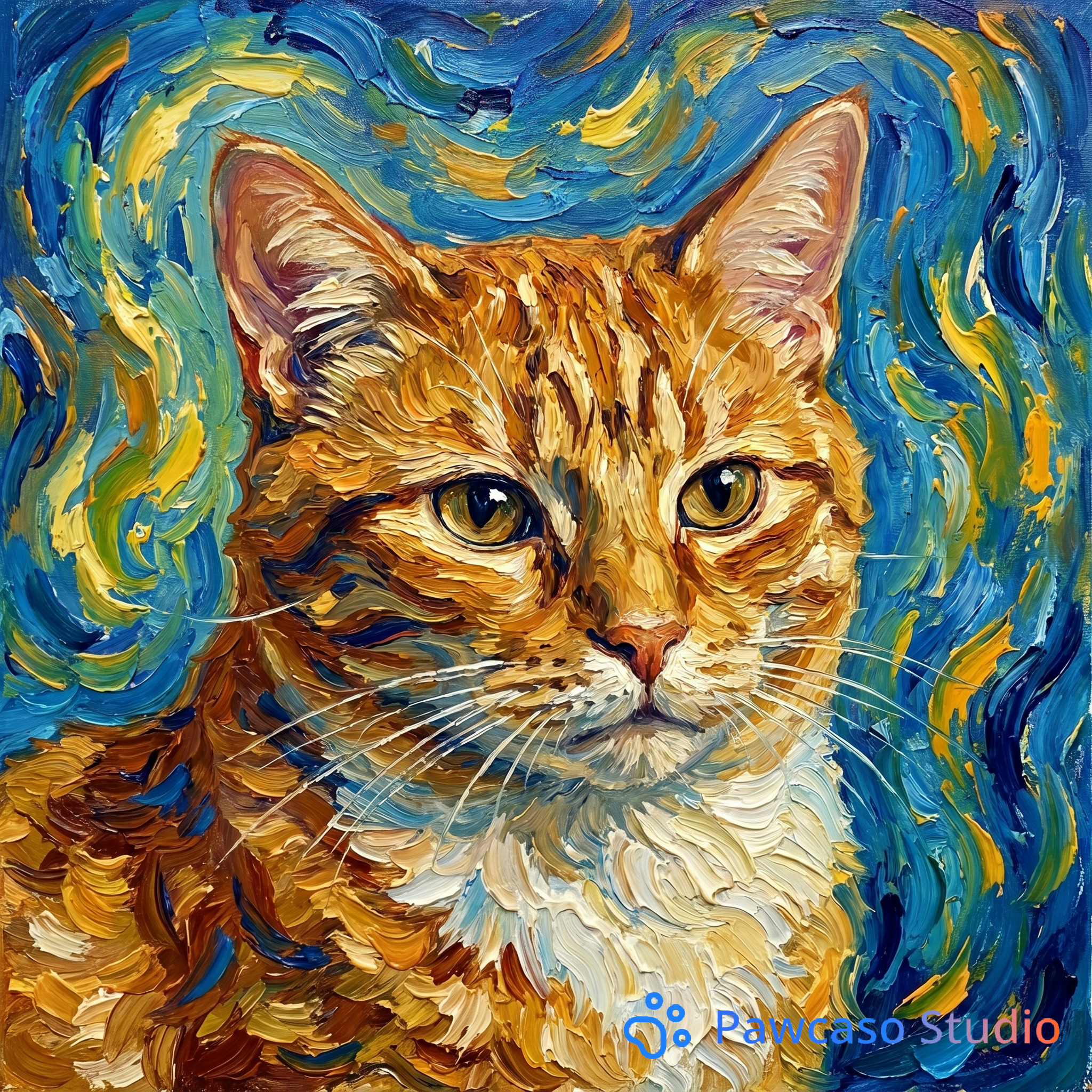 Iggy's Van Gogh portrait