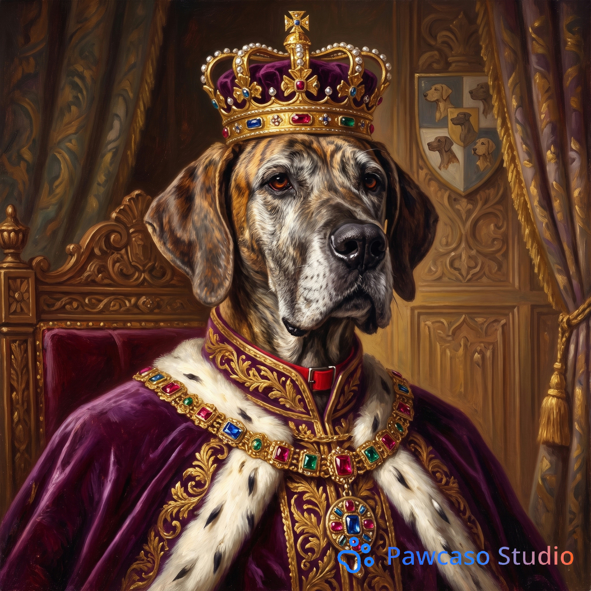 Cletus's Royal portrait