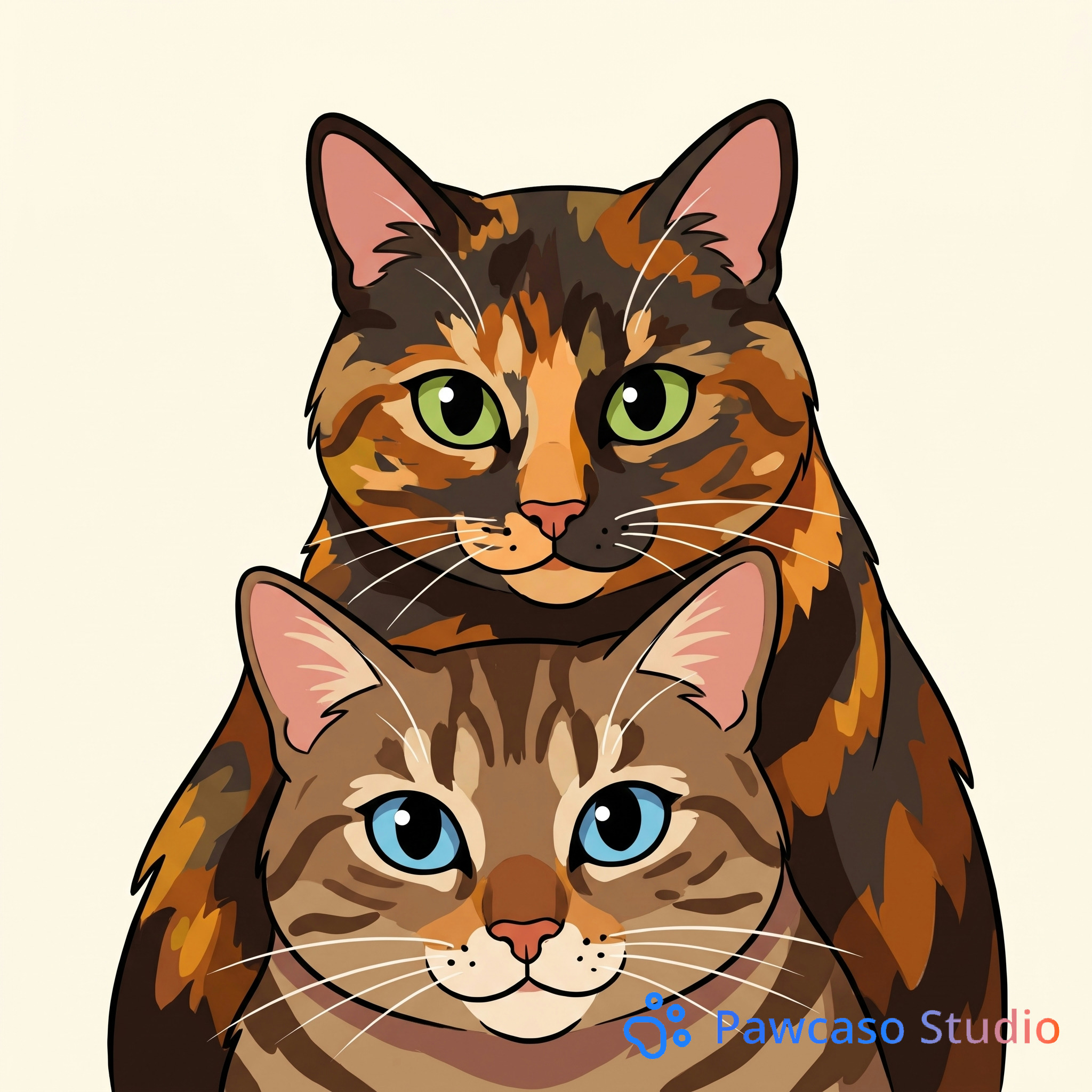 .'s Cartoon portrait