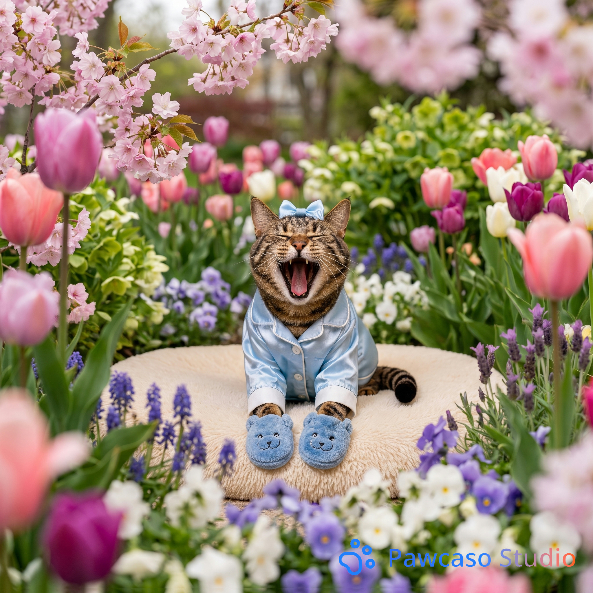 Hazel's Flower Garden portrait