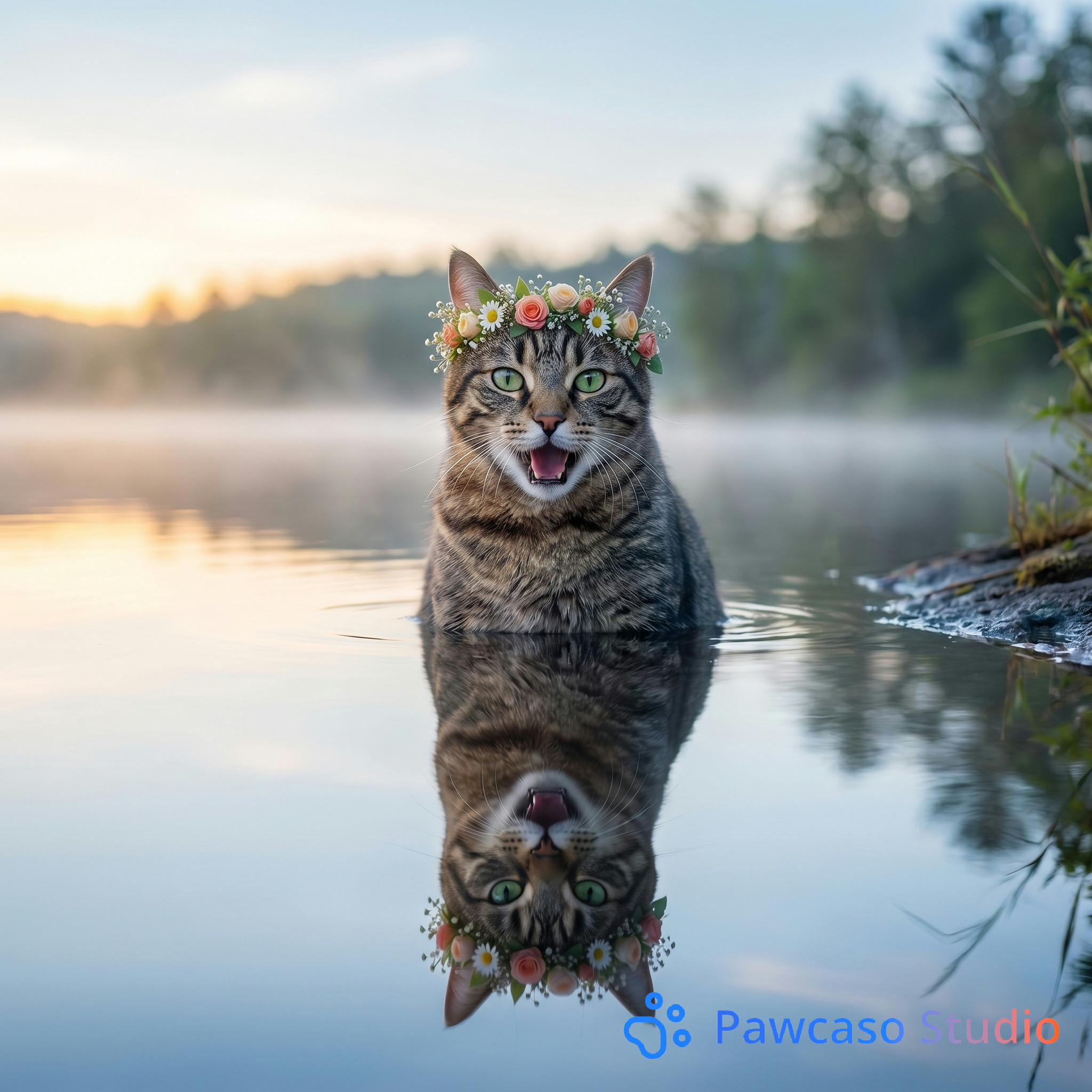 Hazel's Lakeside portrait