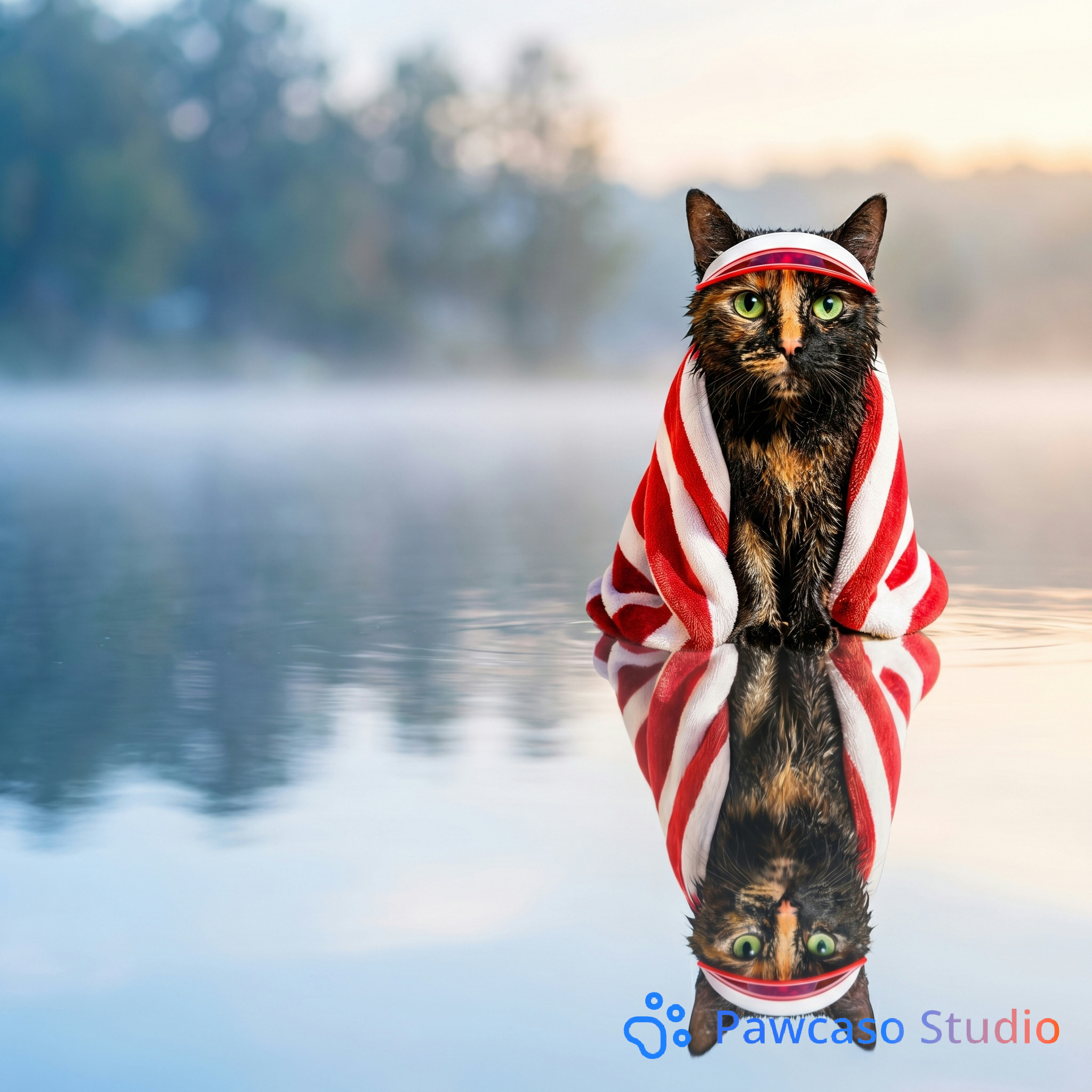 Aggie's Lakeside portrait