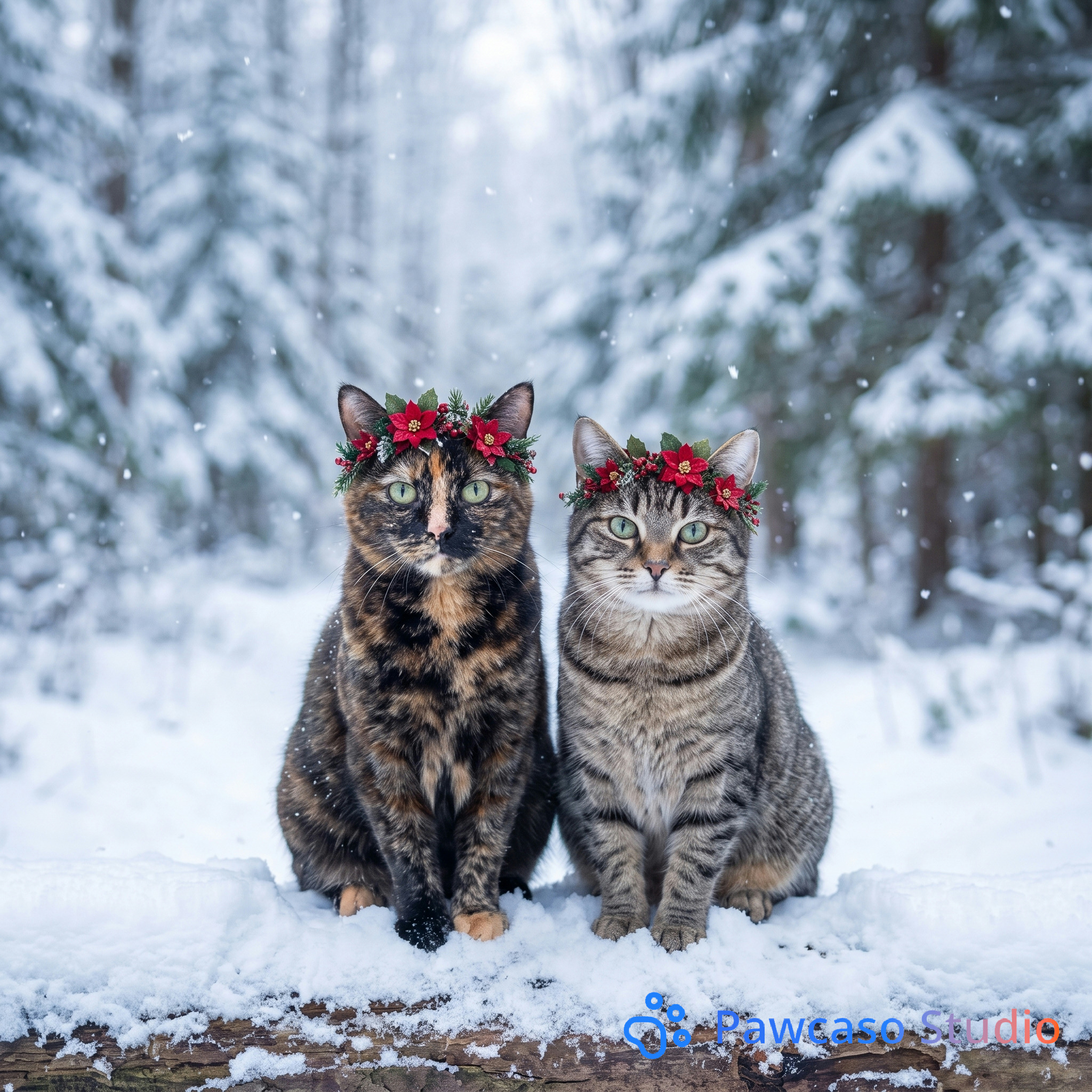 .'s Winter Snow portrait