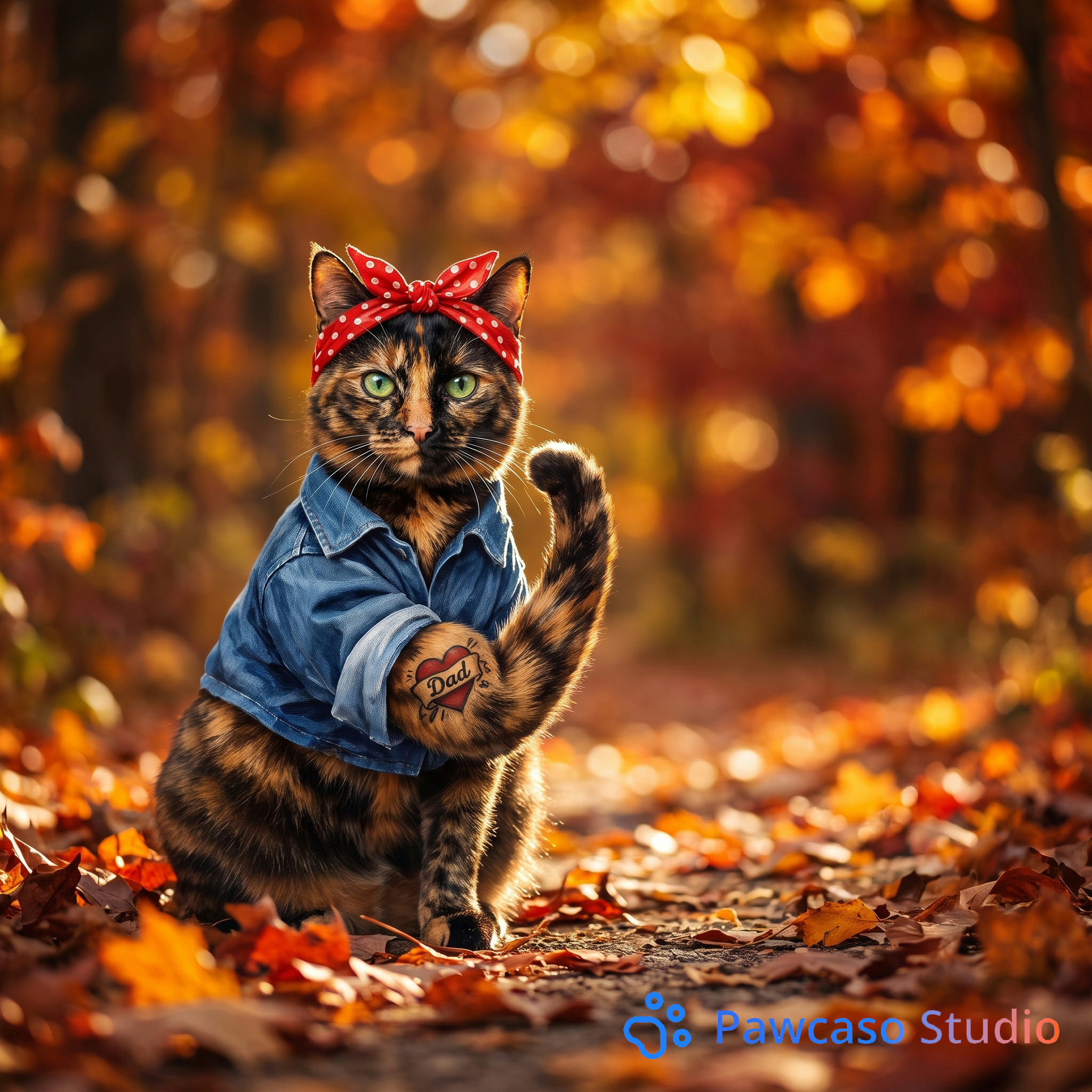 .'s Autumn Foliage portrait
