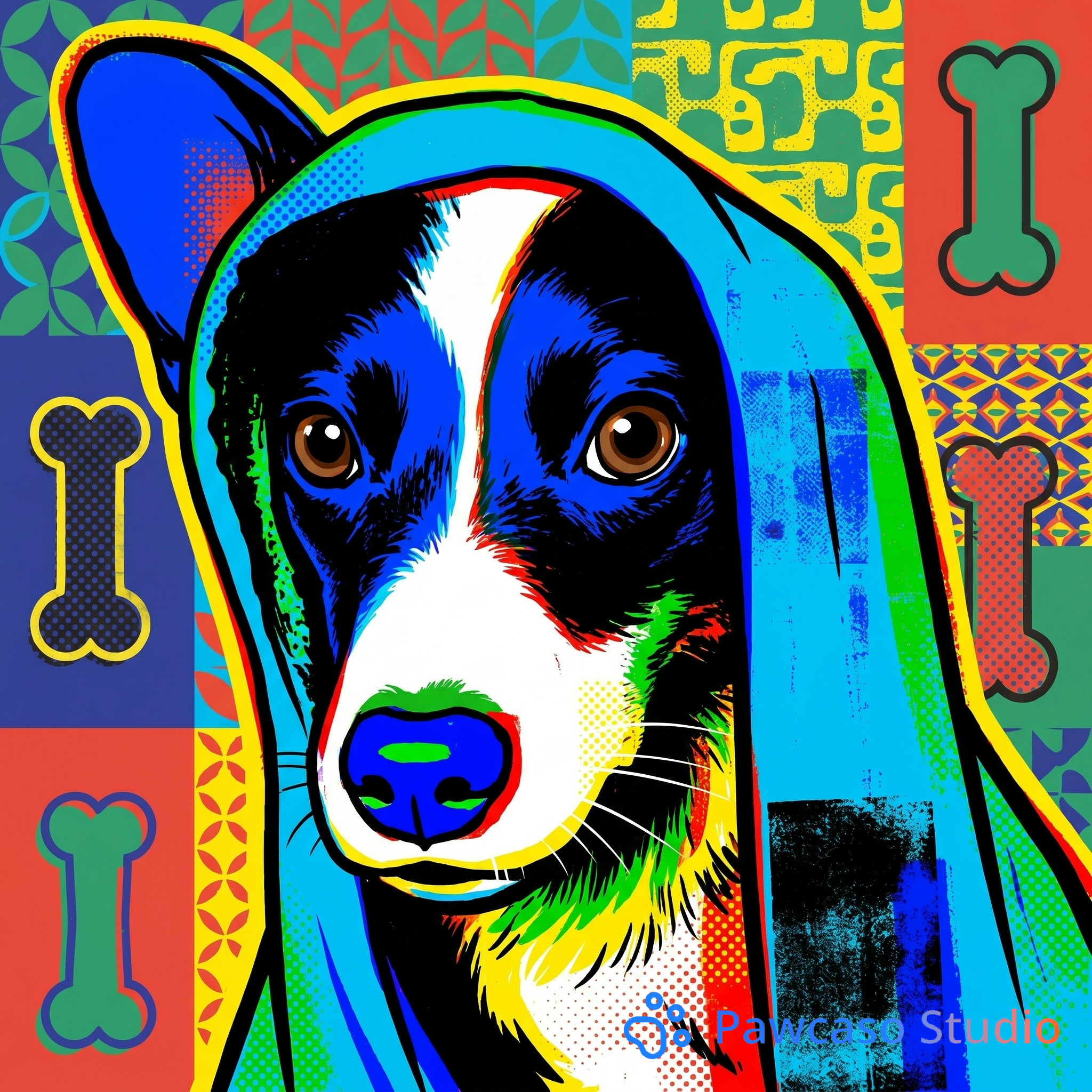 Reyna's Warhol portrait