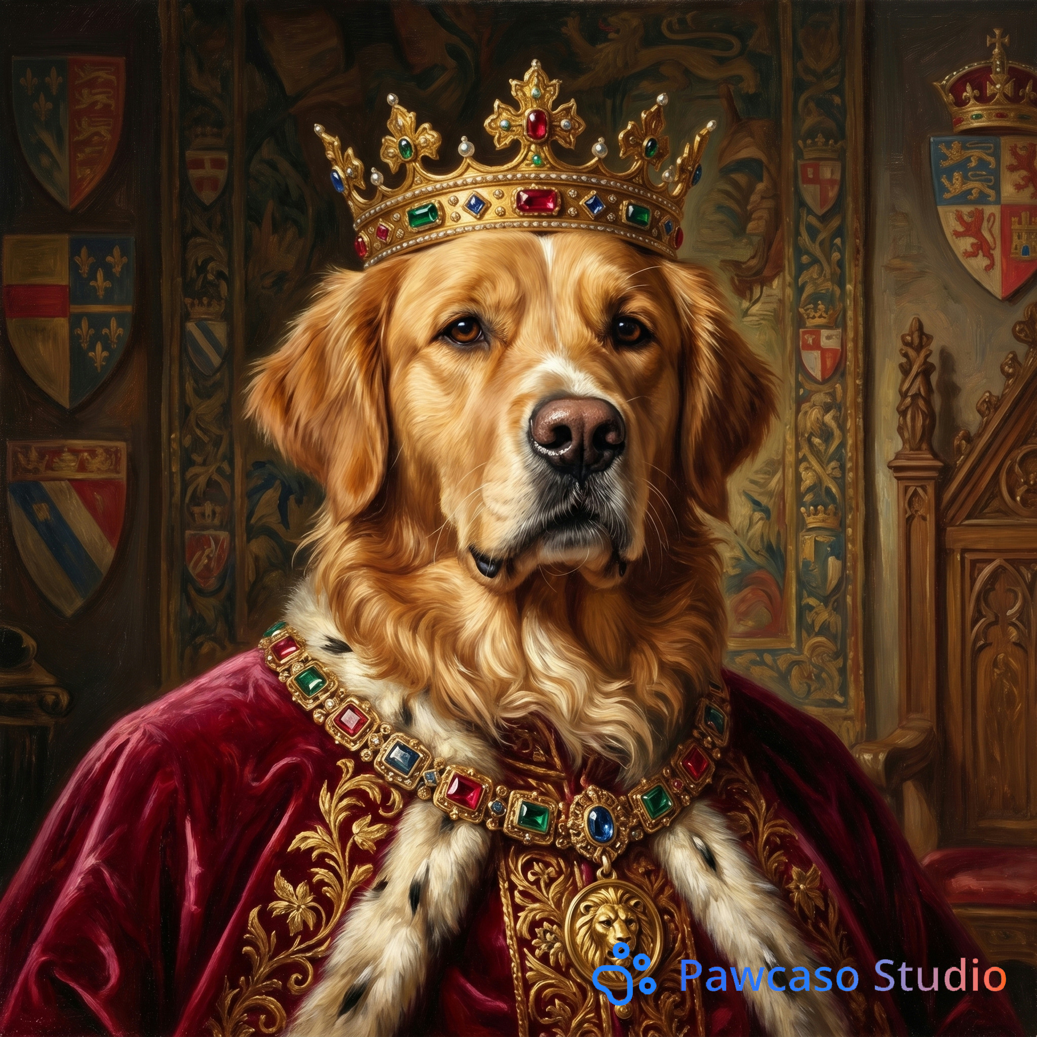 BJ's Royal portrait