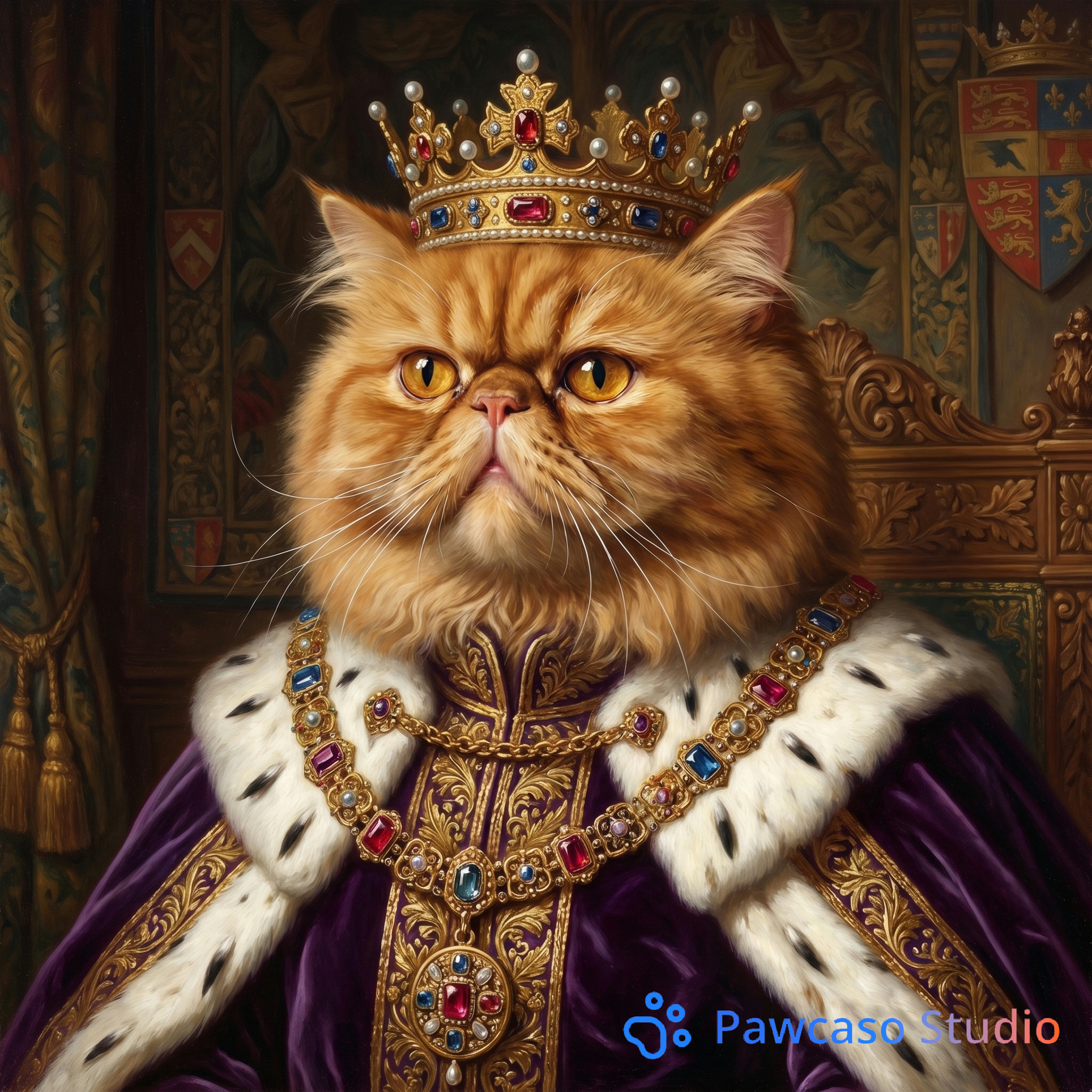 Kaveh's Royal portrait