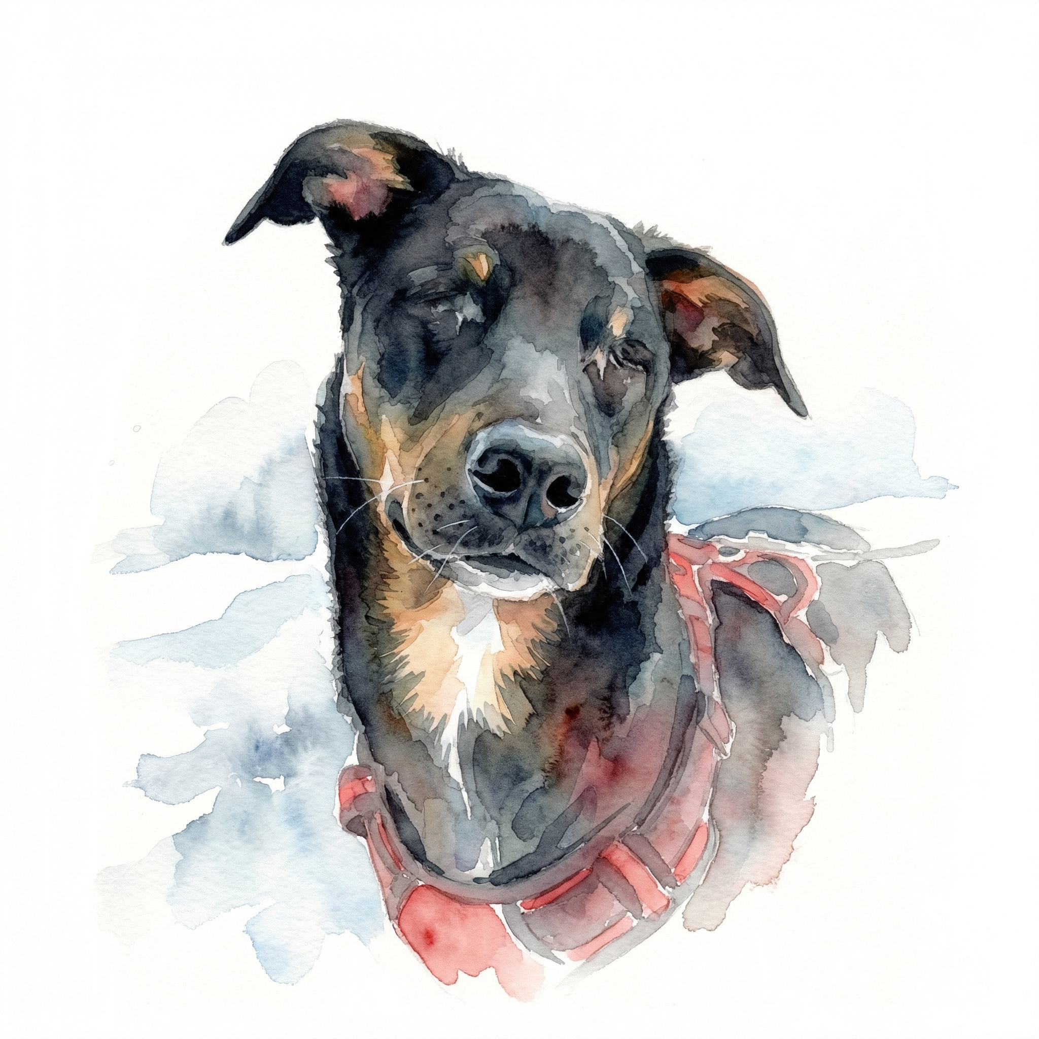 Willow's Watercolor portrait