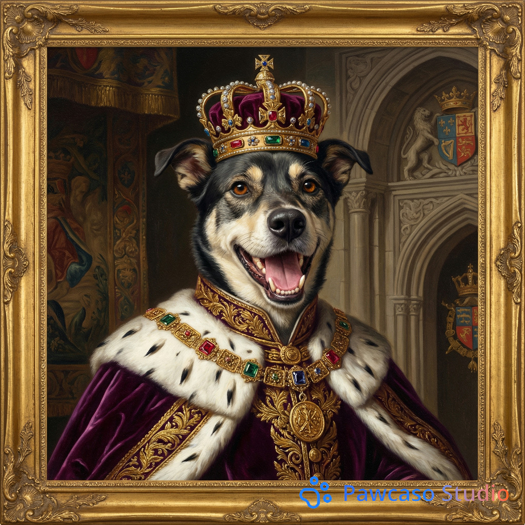 Sky's Royal portrait