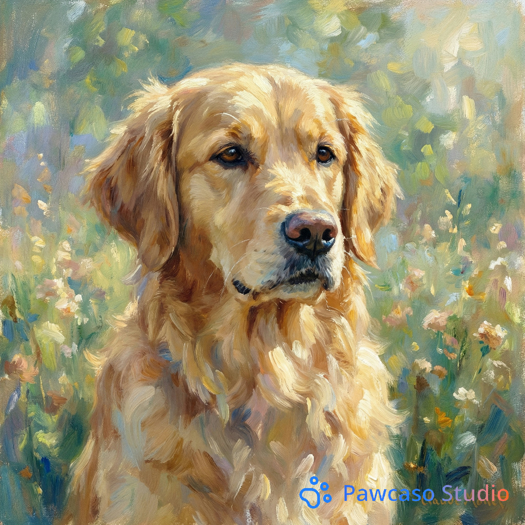 Max's Monet portrait