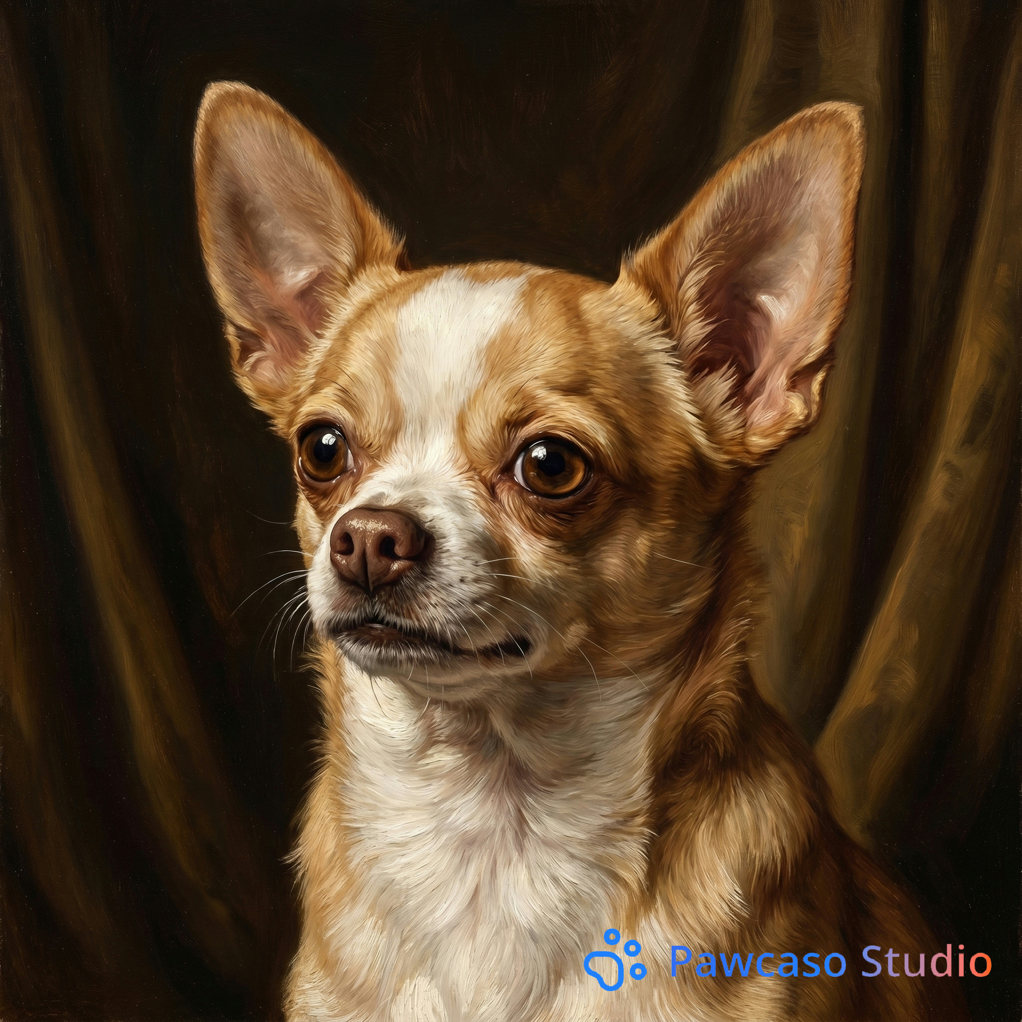 Nala's Renaissance portrait