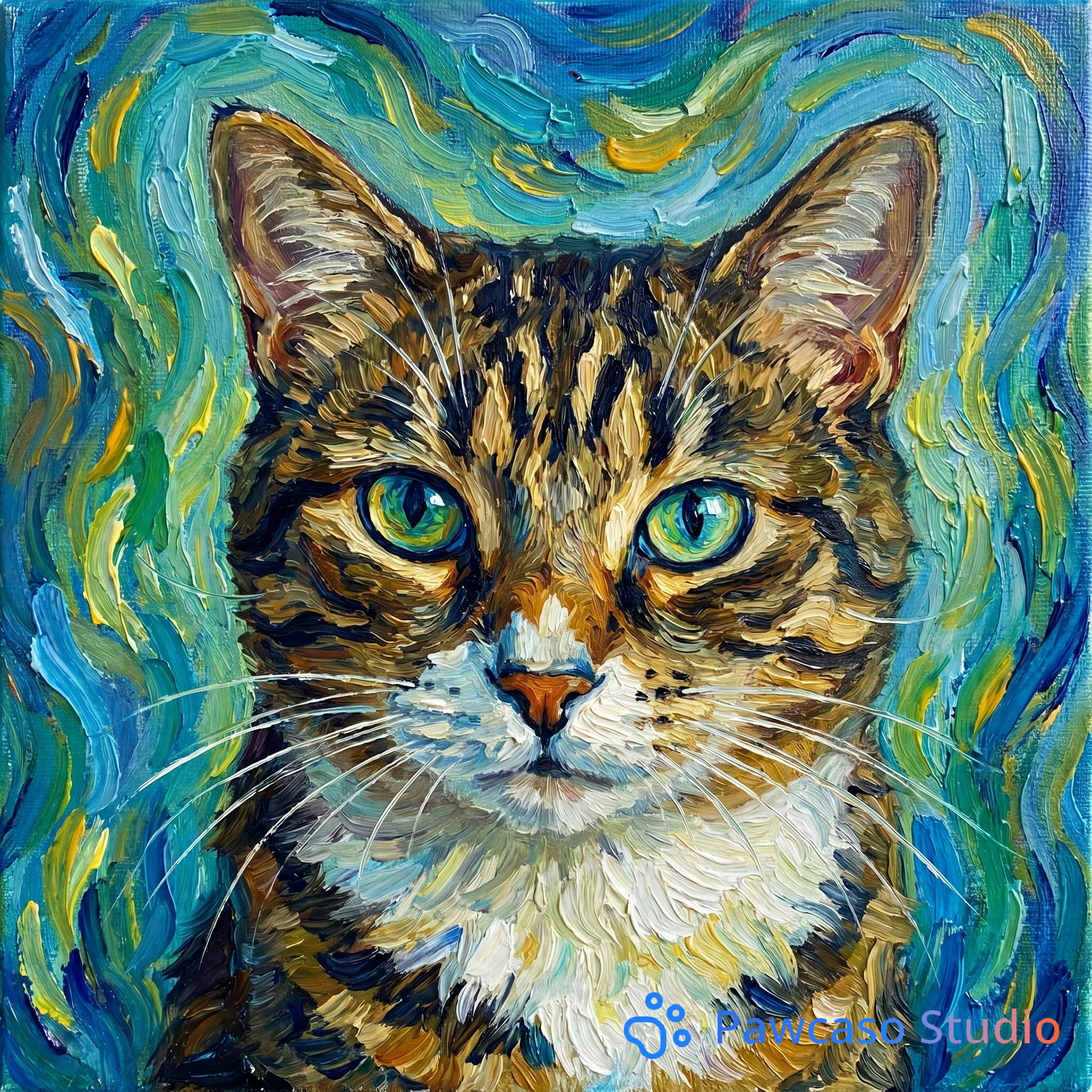 Nelly's Van Gogh portrait