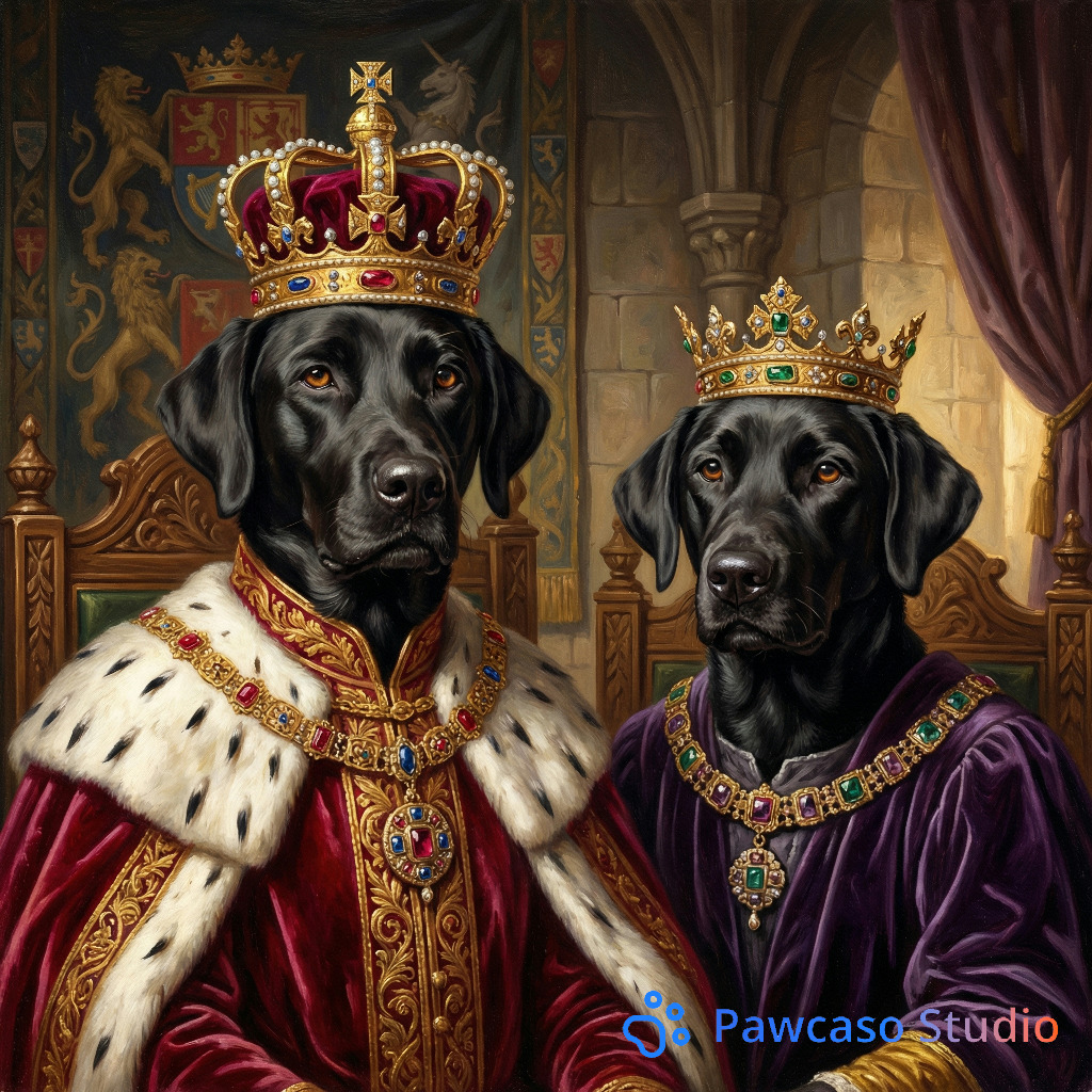 Tia & Remi's Royal portrait