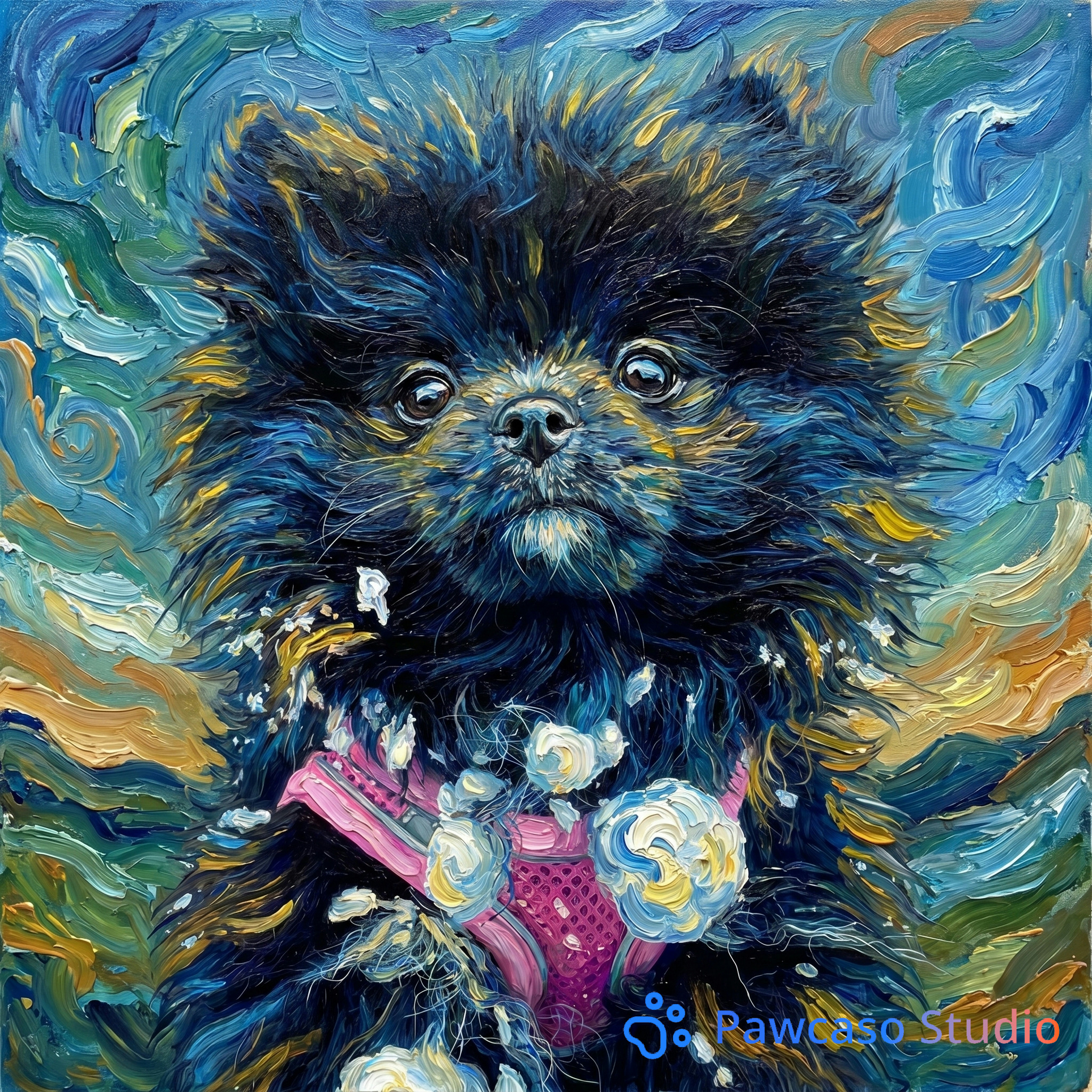 Polly's Van Gogh portrait