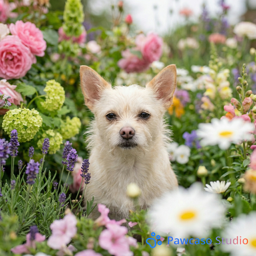 Mike's Flower Garden portrait