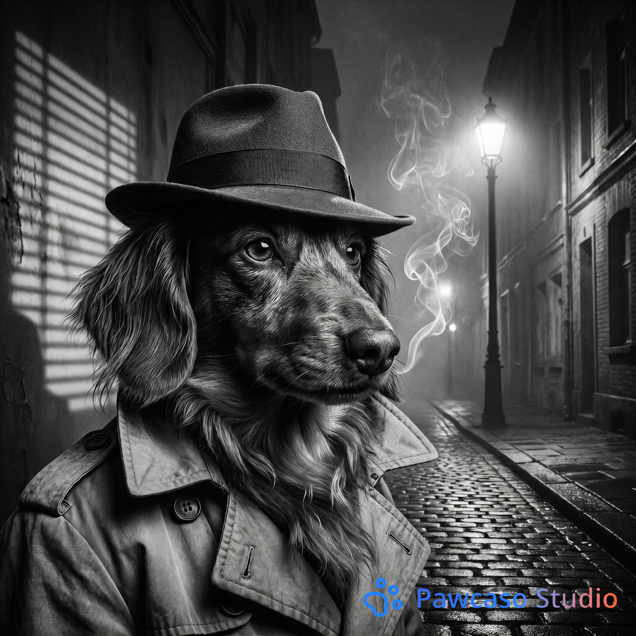 Oskar's Film Noir Detective portrait