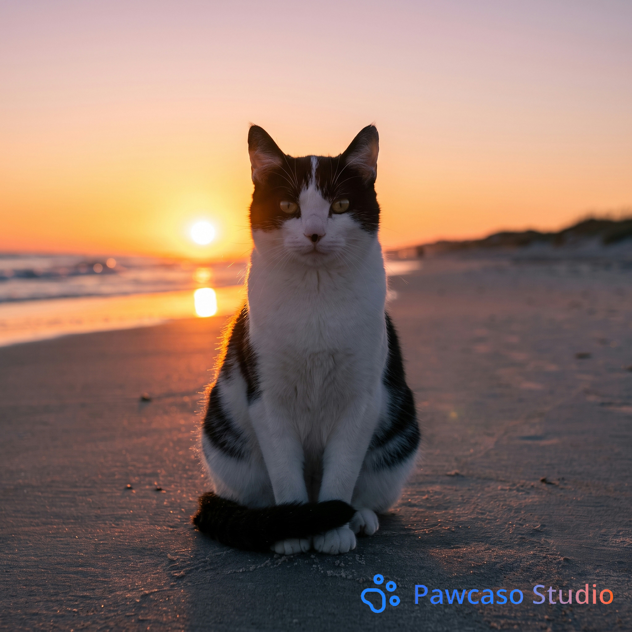 Bootz's Beach Sunset portrait