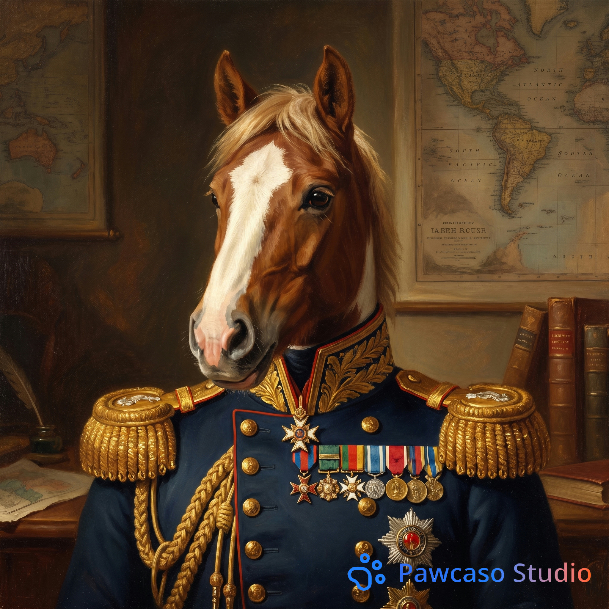 Snoopy's General portrait
