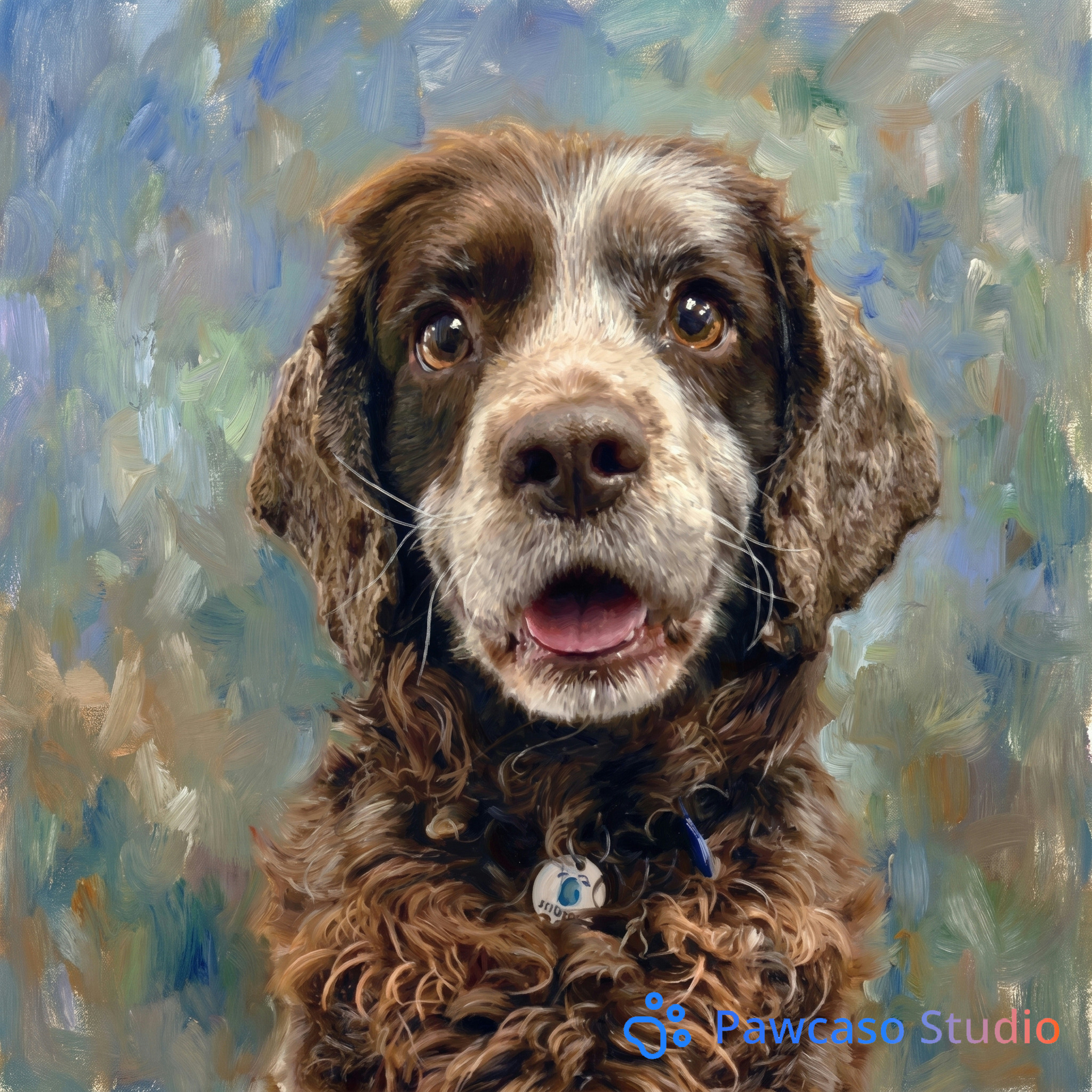 Freddy's Monet portrait