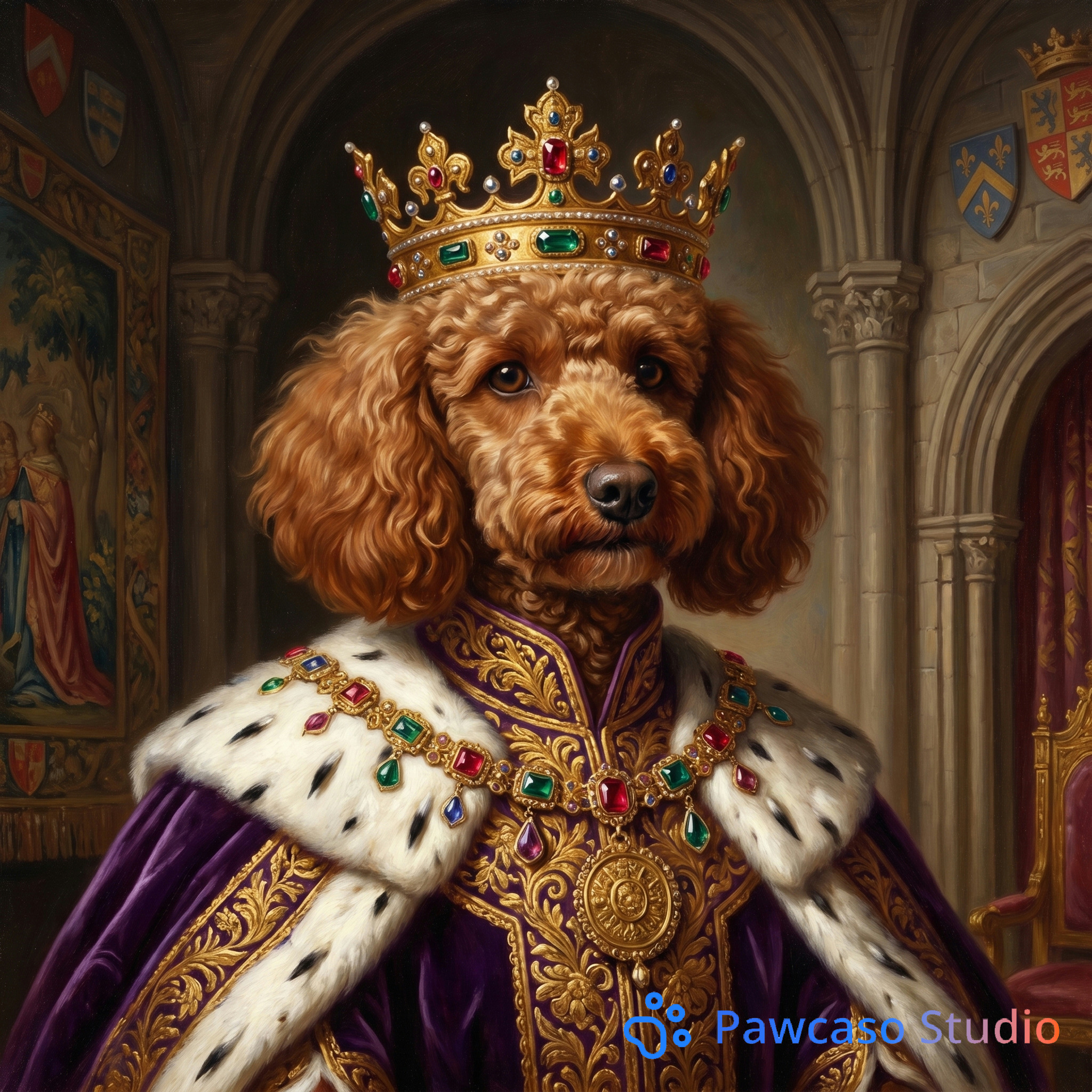 Ares's Royal portrait