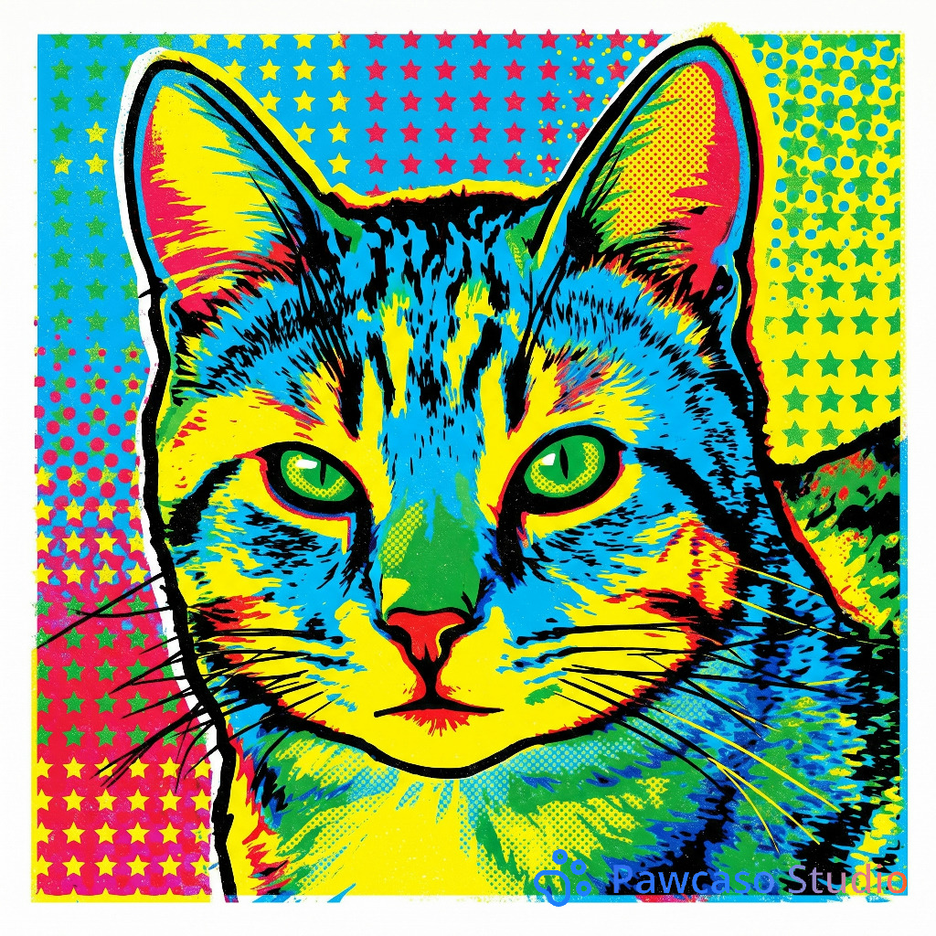 Jonny's Warhol portrait