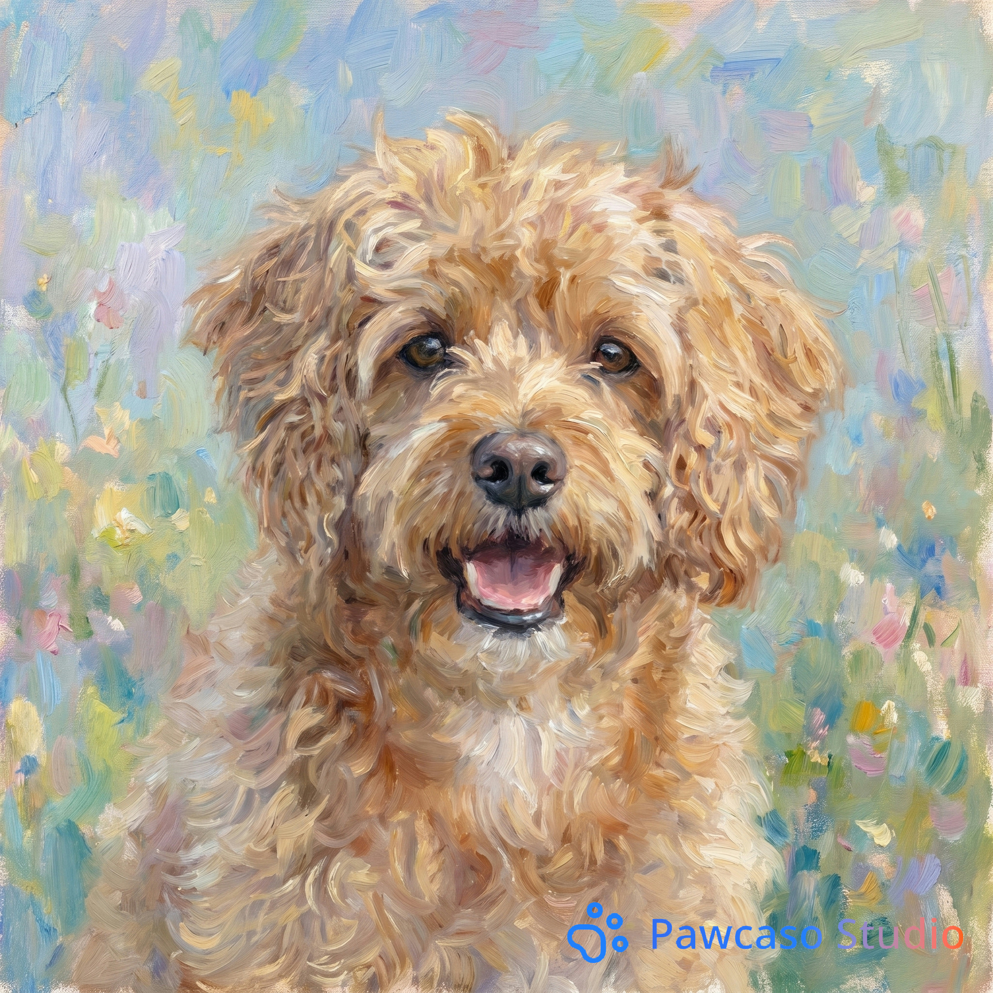Tessa's Monet portrait