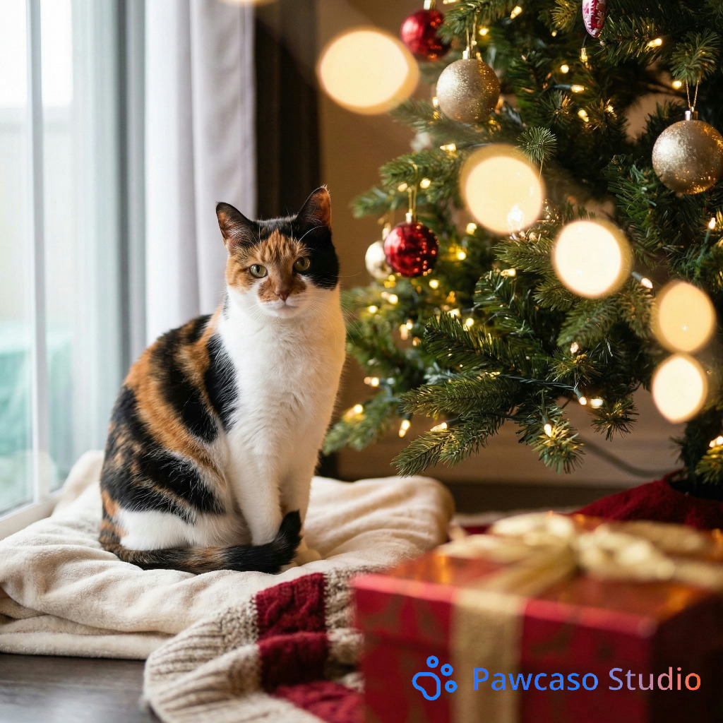 Calley's Christmas Indoor portrait