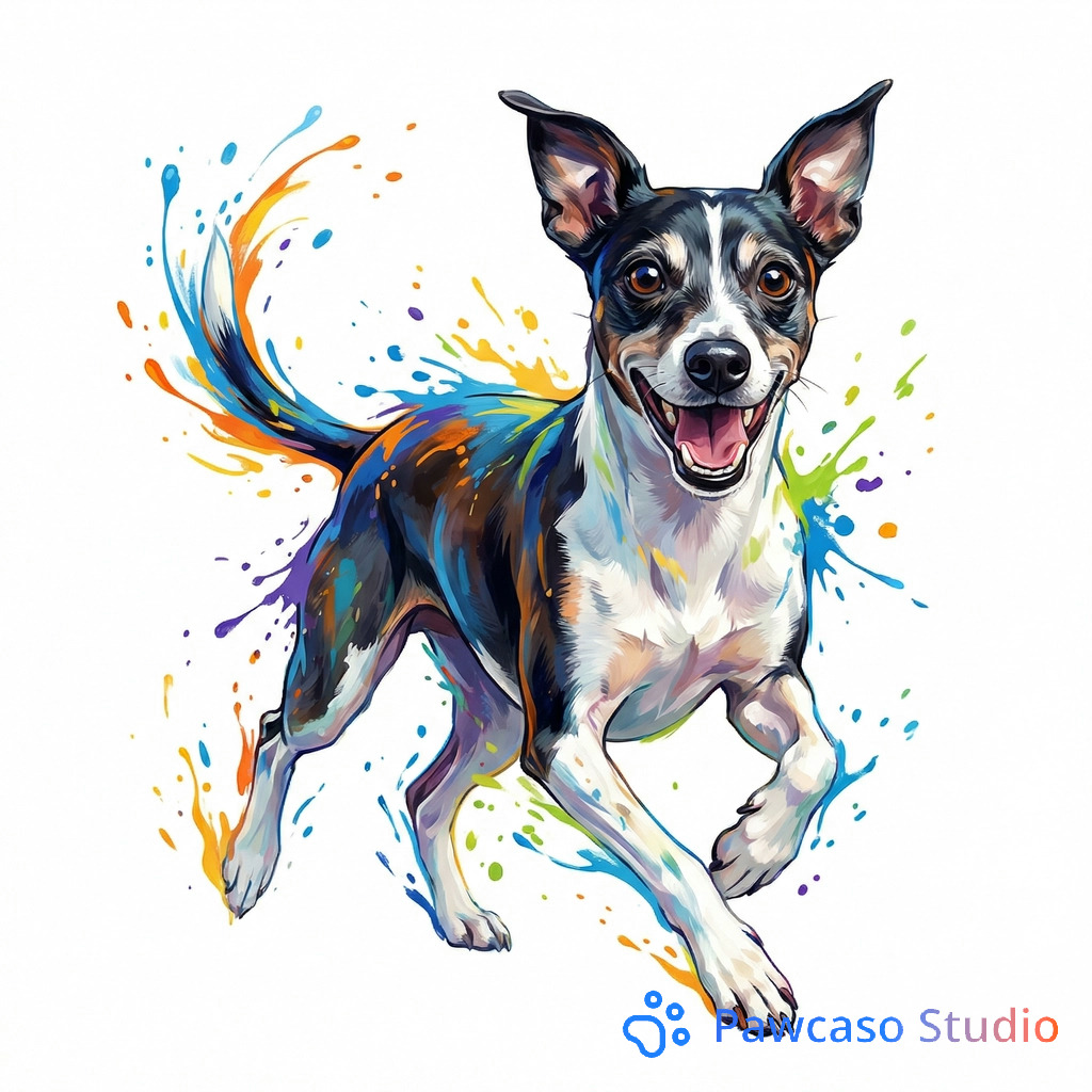 Missy's Splash Art portrait