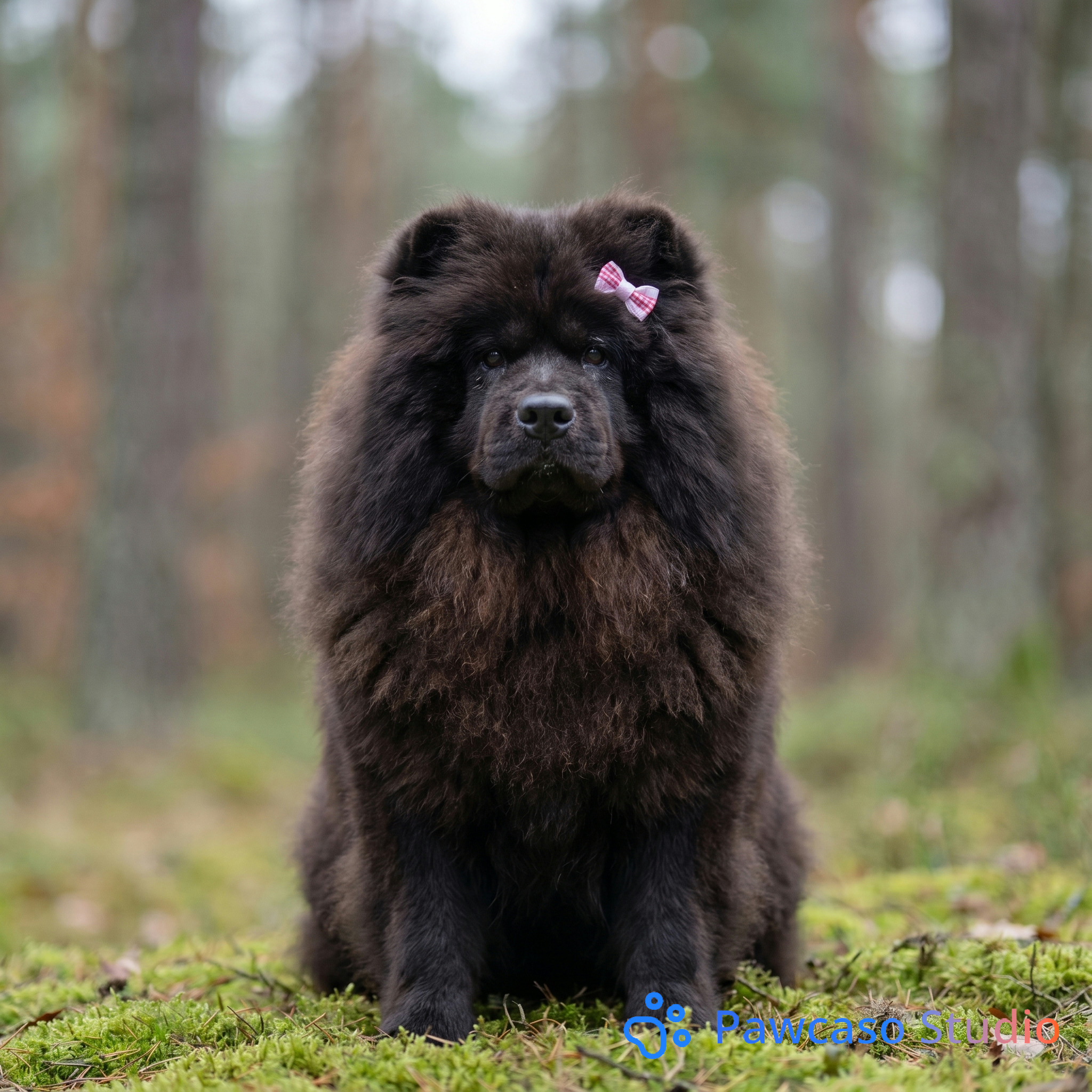 Simba's Forest Overcast portrait