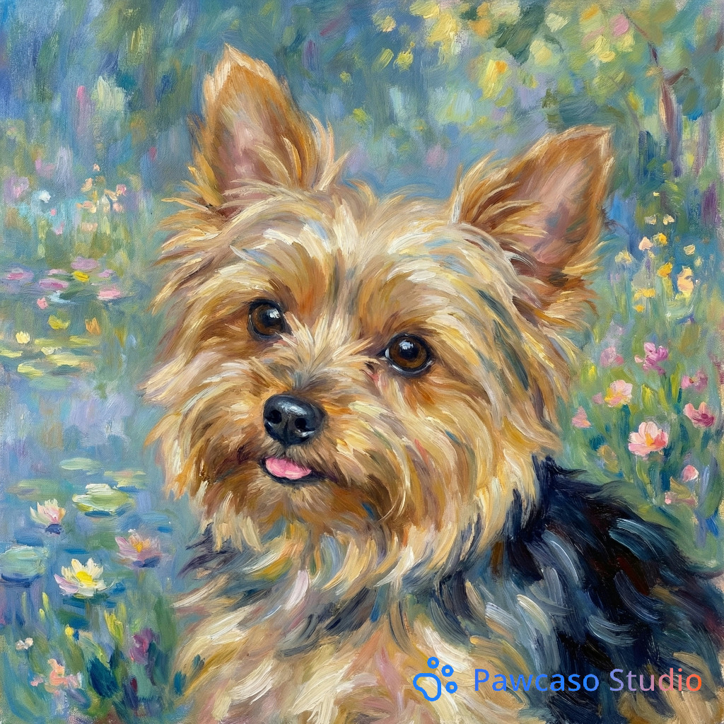 Sophie's Monet portrait