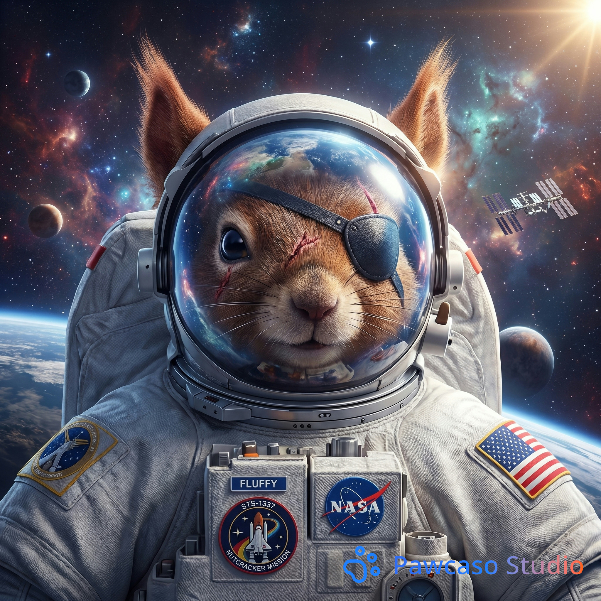 Roswelll's Astronaut portrait